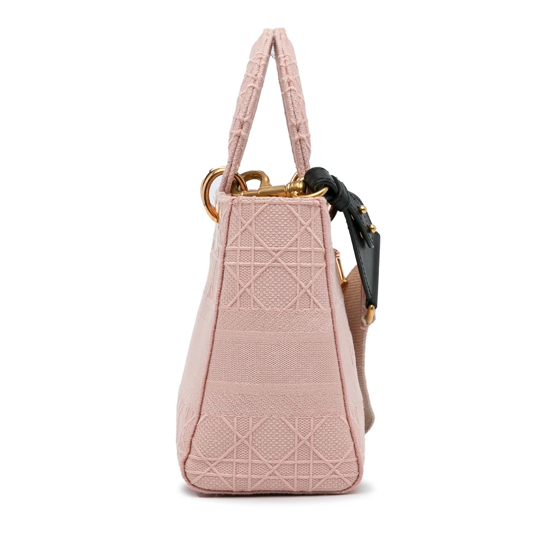 Dior Cannage Lady Lite Shg D6Xnhq Satchel Bag Medium