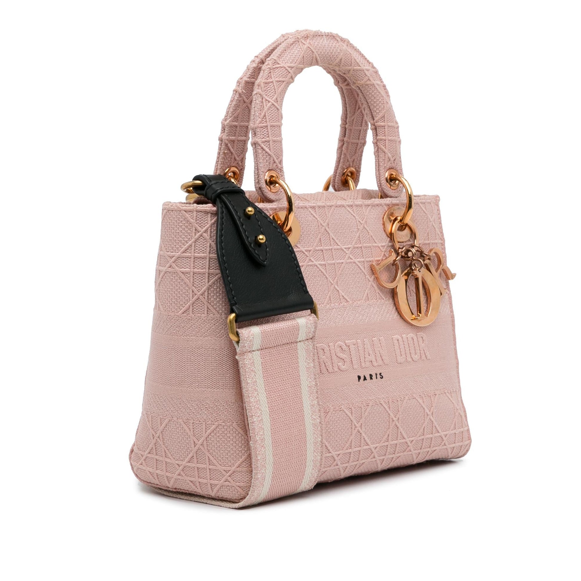 Dior Cannage Lady Lite Shg D6Xnhq Satchel Bag Medium