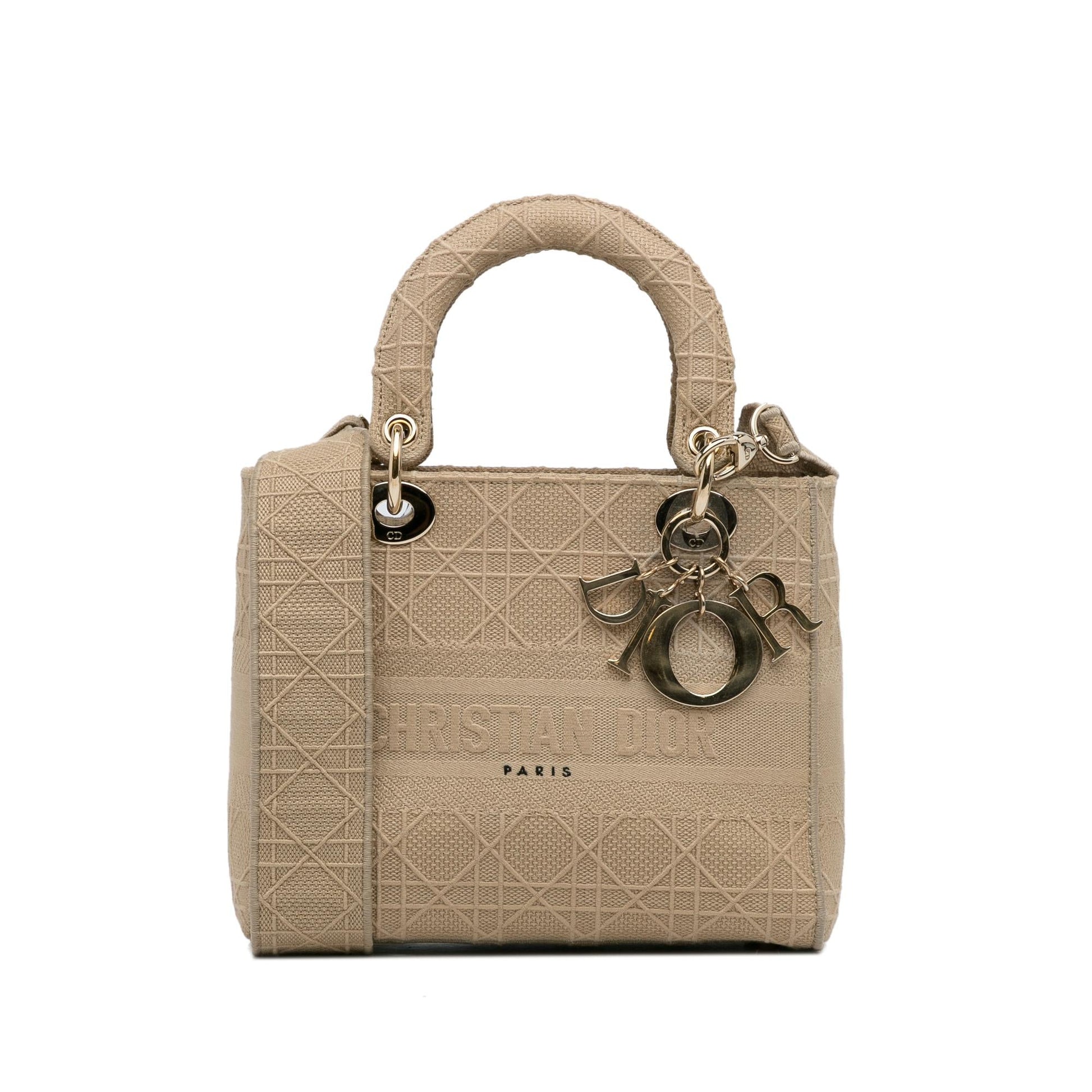 Dior Cannage Lady Lite Shg Hk0Ean Satchel Bag Medium