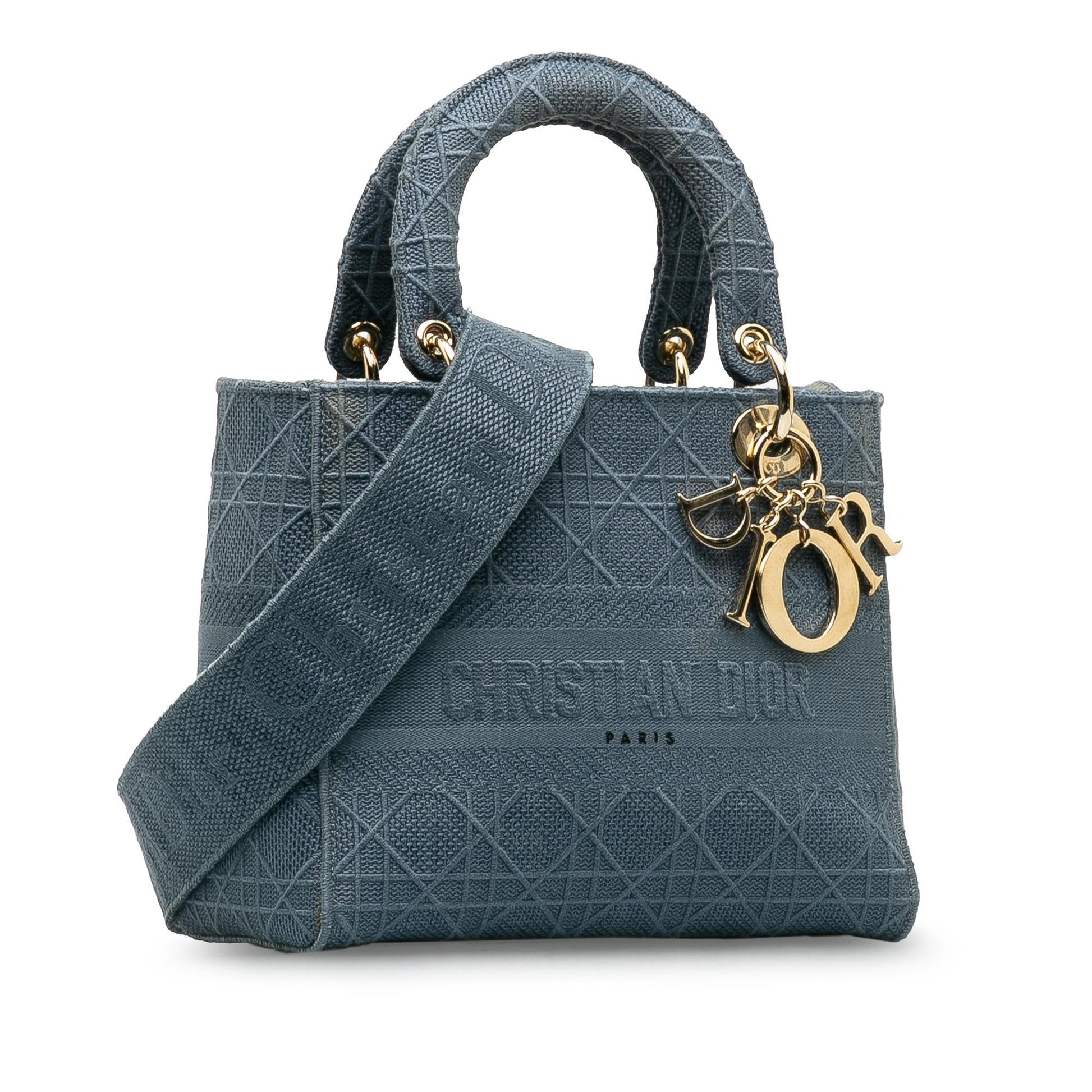 Dior Cannage Lady Lite Shg Jxzjyt Satchel Bag Medium