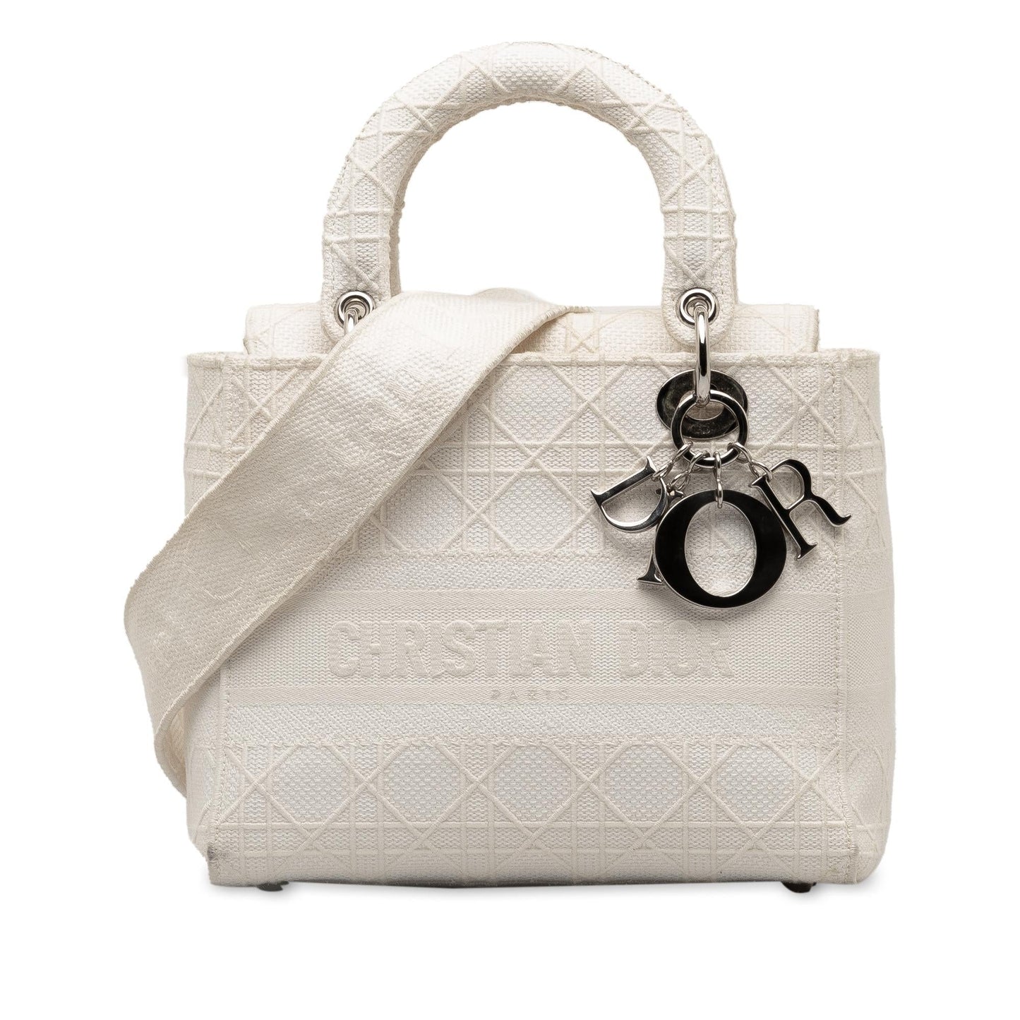 Dior Cannage Lady Lite Shg 9Kjhaf Satchel Bag Medium