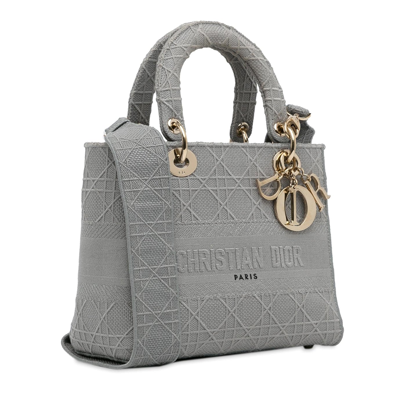 Dior Cannage Lady Lite Shg 8Sidmf Satchel Bag Medium