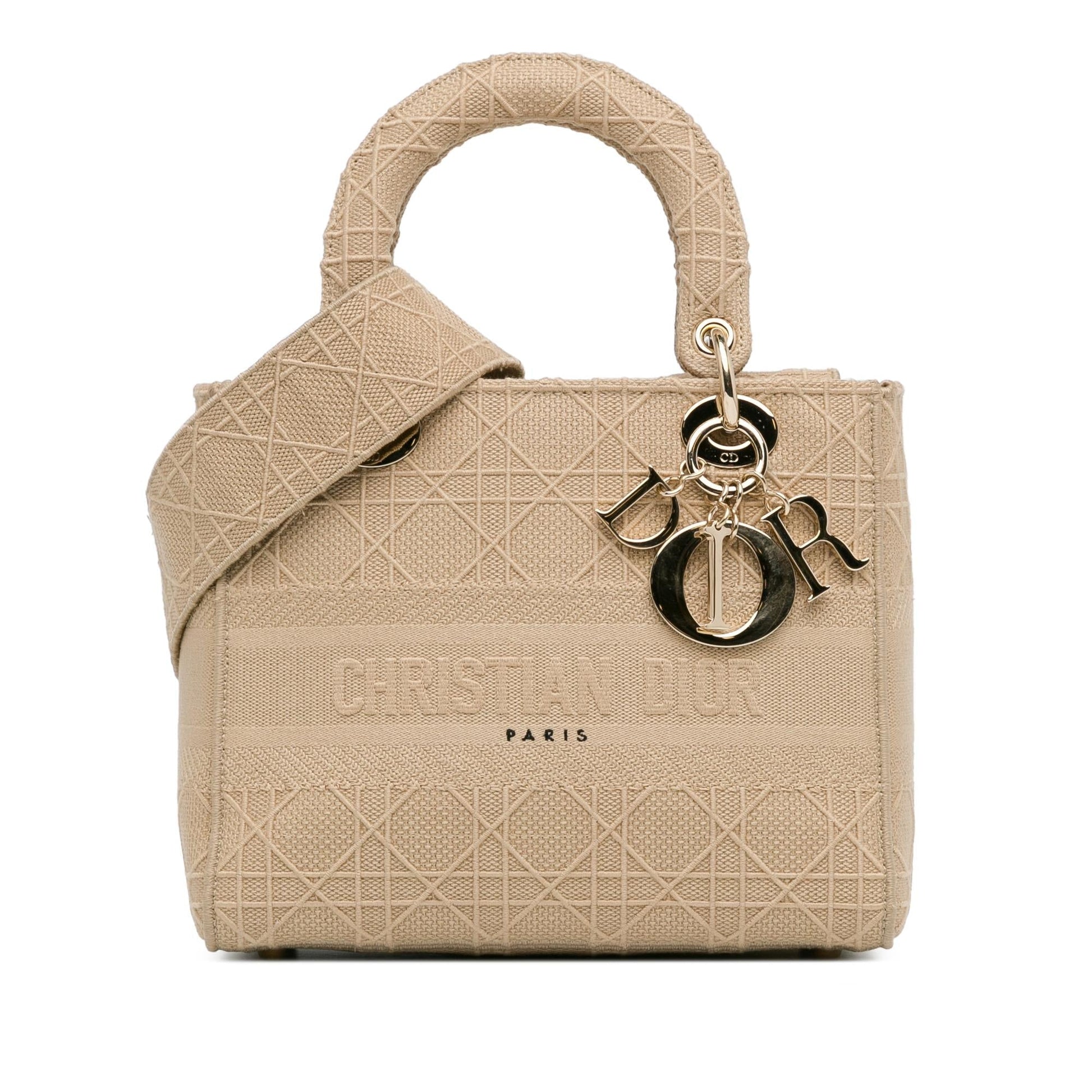 Dior Cannage Lady Lite Shg 6Qddd0 Satchel Bag Medium