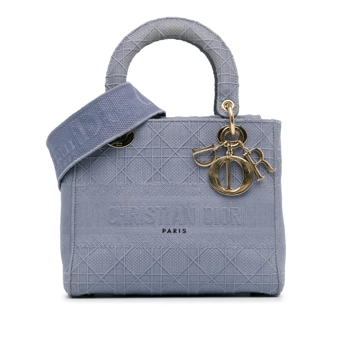 Dior Cannage Lady Lite Shg Ep9U1N Satchel Bag Medium