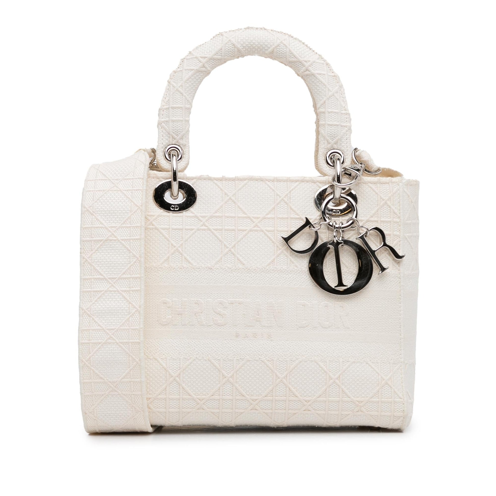 Dior Cannage Lady Lite Shg 1Hpi2E Satchel Bag Medium