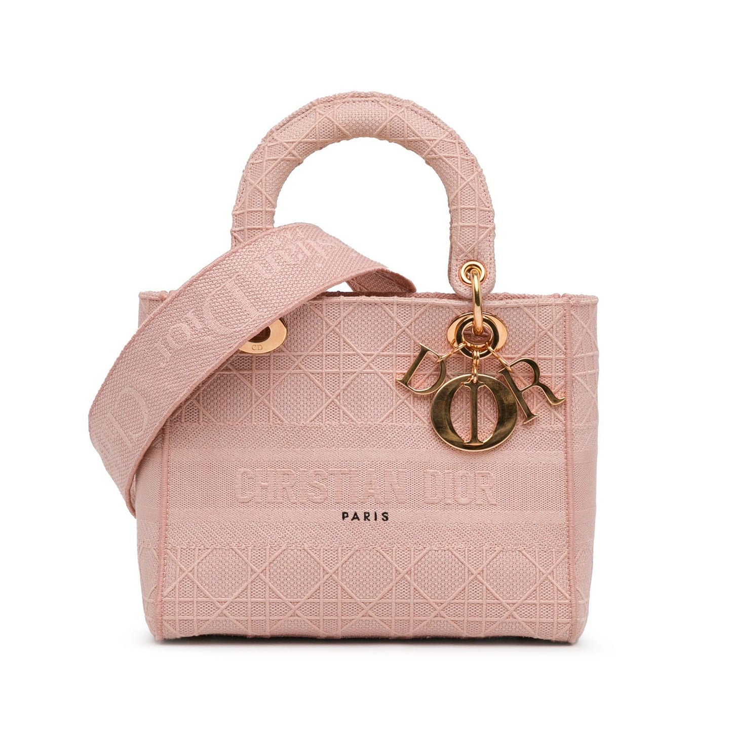 Dior Cannage Lady Lite Shg 2Cbqem Satchel Bag Medium