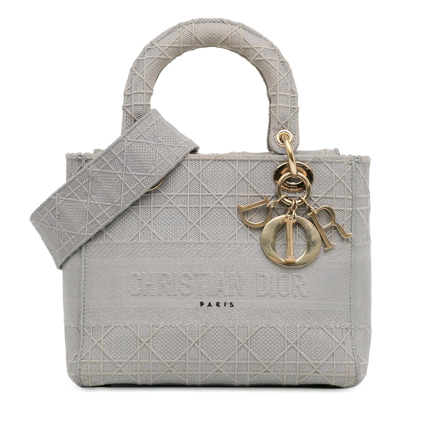 Dior Cannage Lady Lite Shg Vtgs7K Satchel Bag Medium