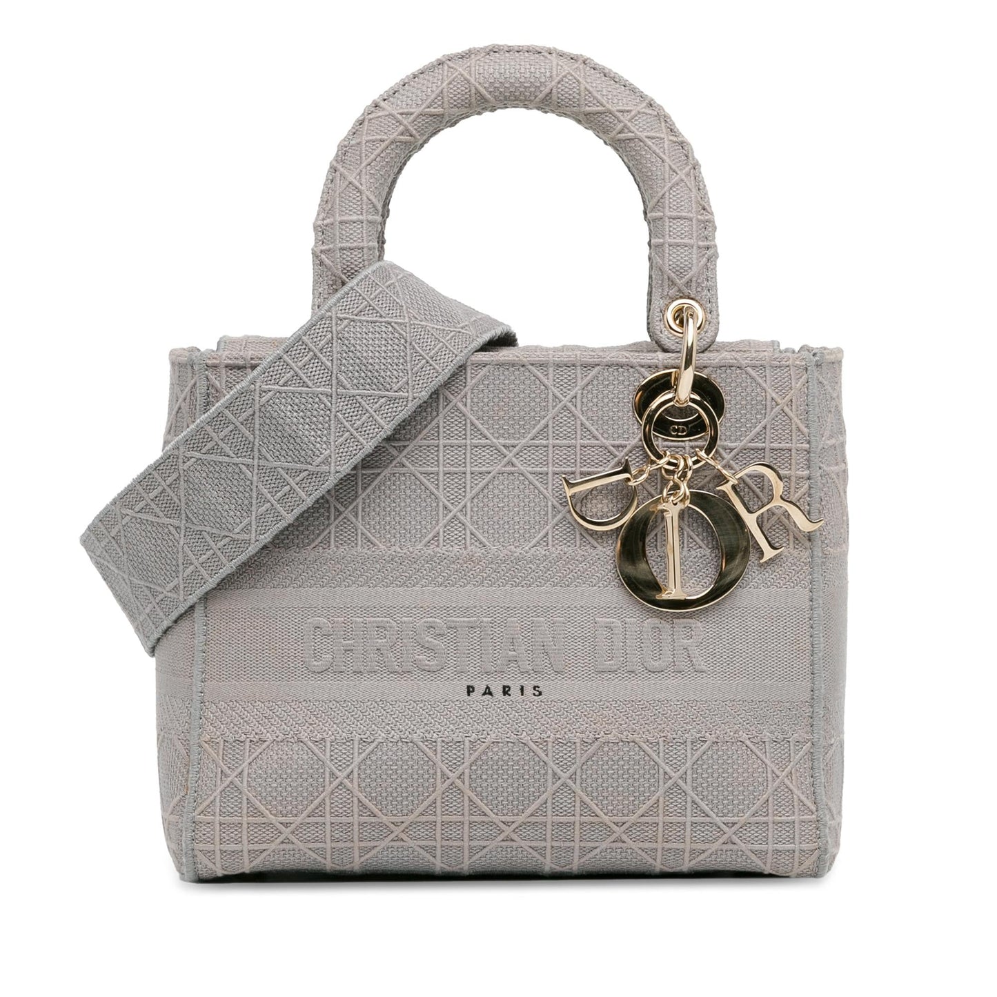 Dior Cannage Lady Lite Shg Mqvhsl Satchel Bag Medium