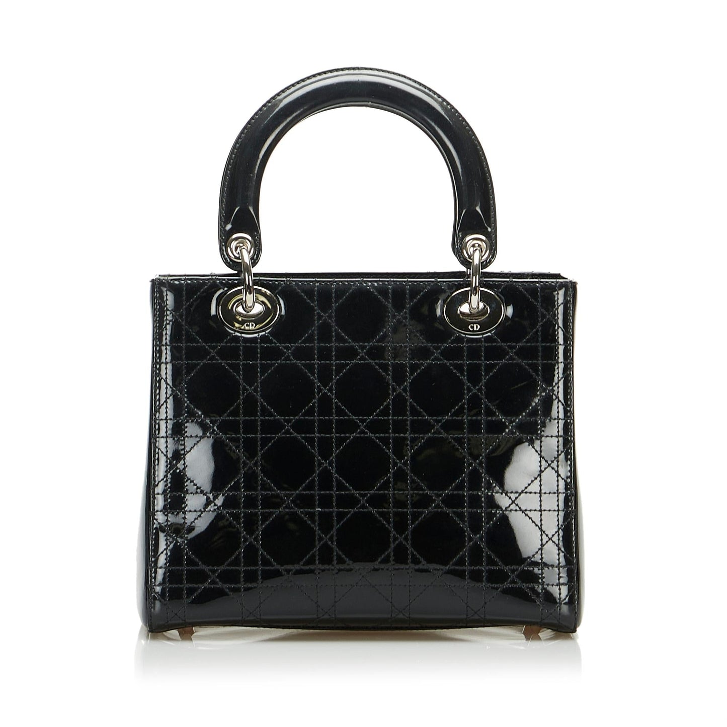 Dior Cannage Lady Shg Kvwaps Satchel Bag Medium