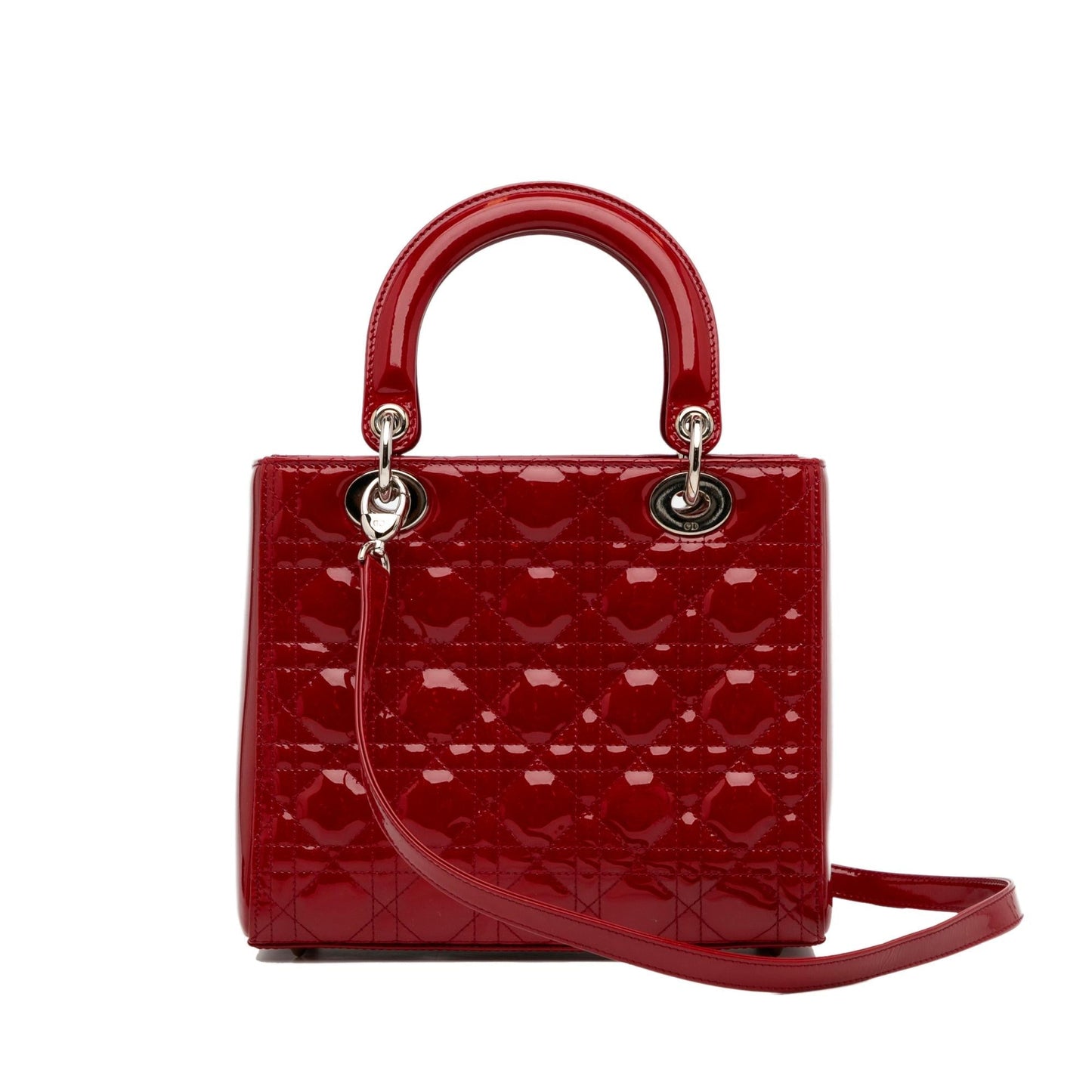 Dior Cannage Lady Shg Tebs5K Satchel Bag Medium
