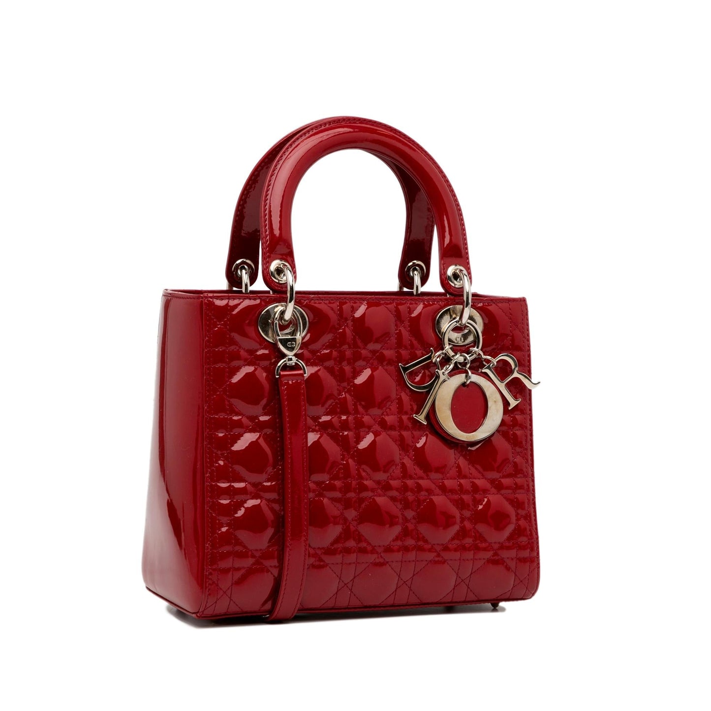 Dior Cannage Lady Shg Tebs5K Satchel Bag Medium