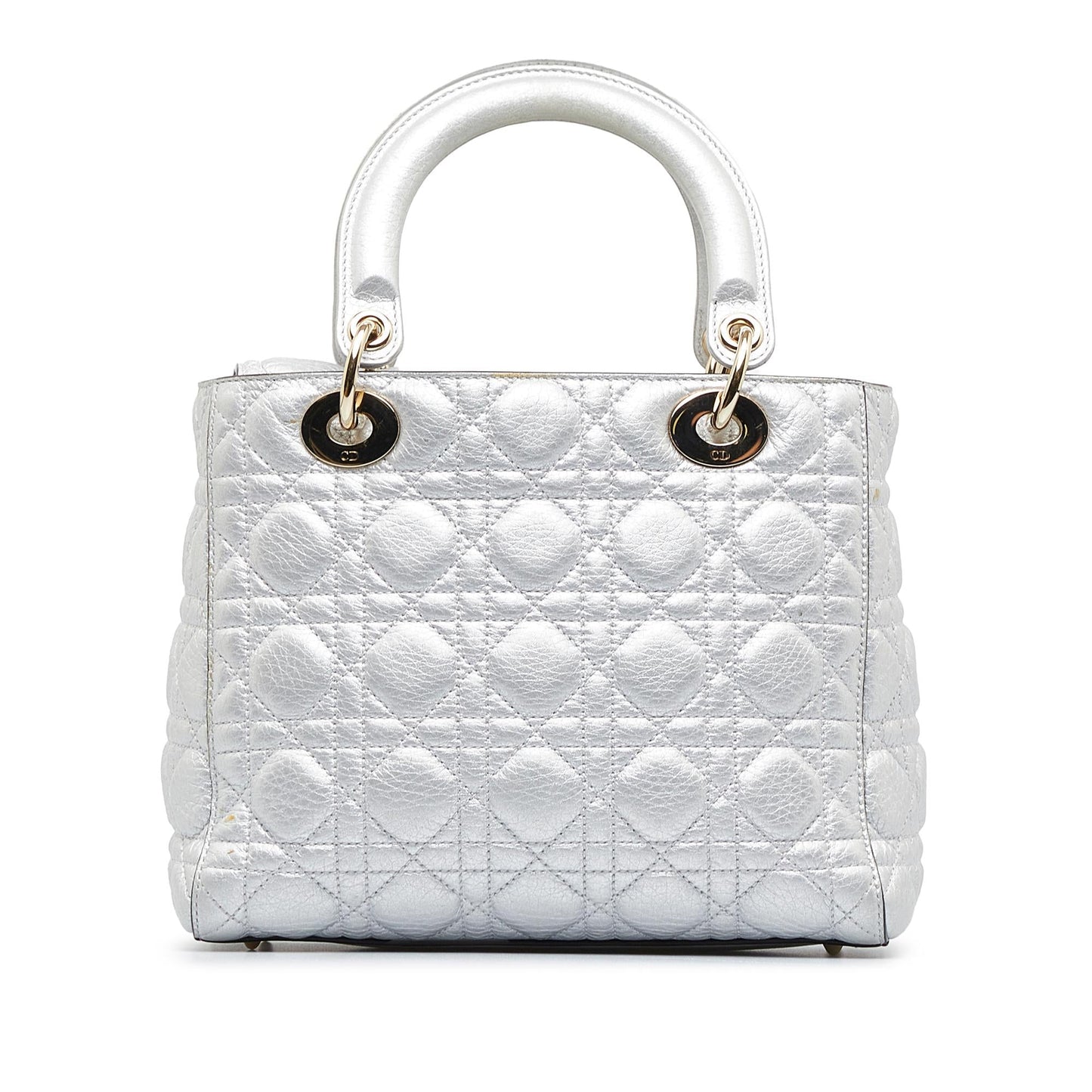 Dior Cannage Lady Shg Uhpytf Satchel Bag Medium
