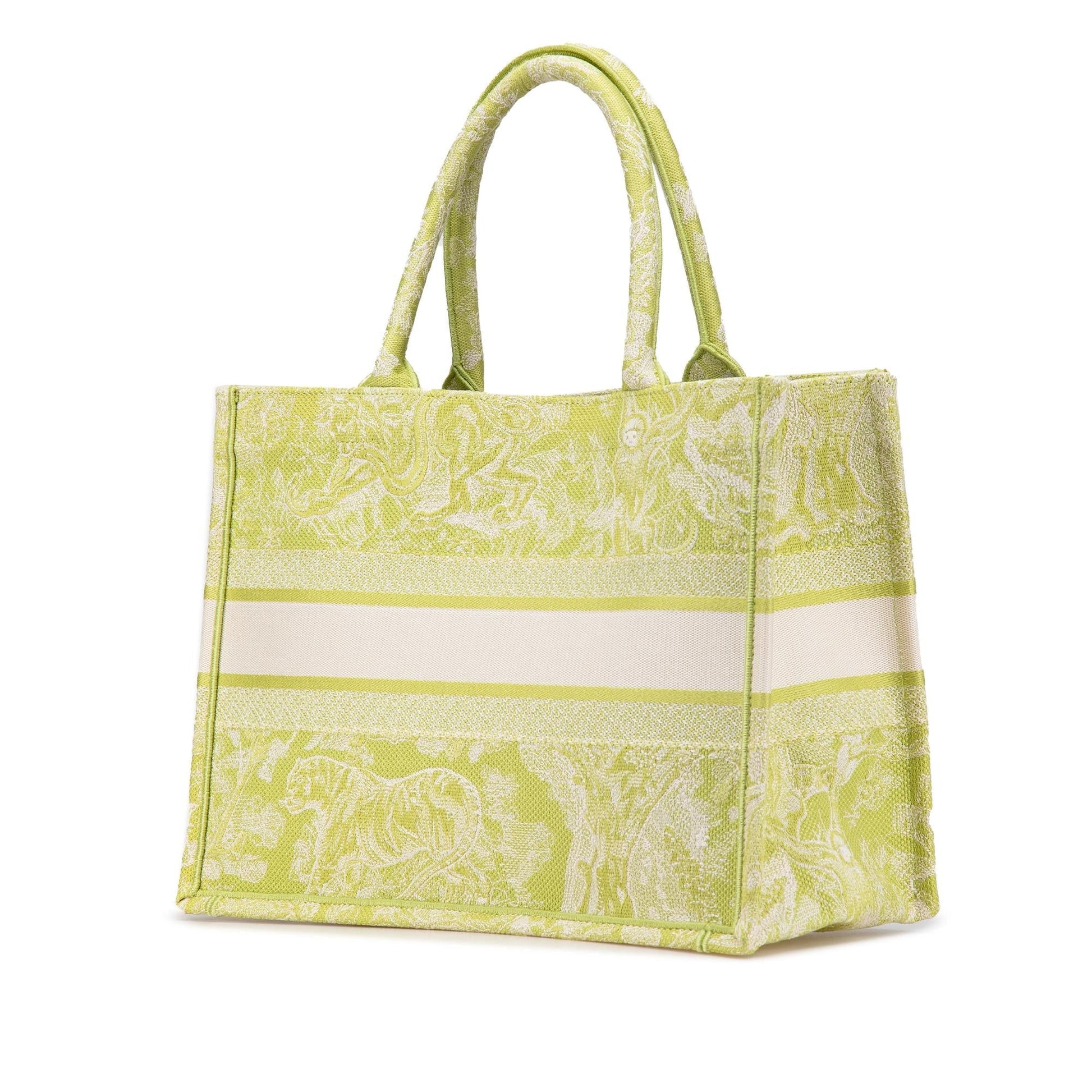 Dior iviera Toile De Jouy Book Tote Canvas Medium Embroidered Tote Bag Book Tote 2