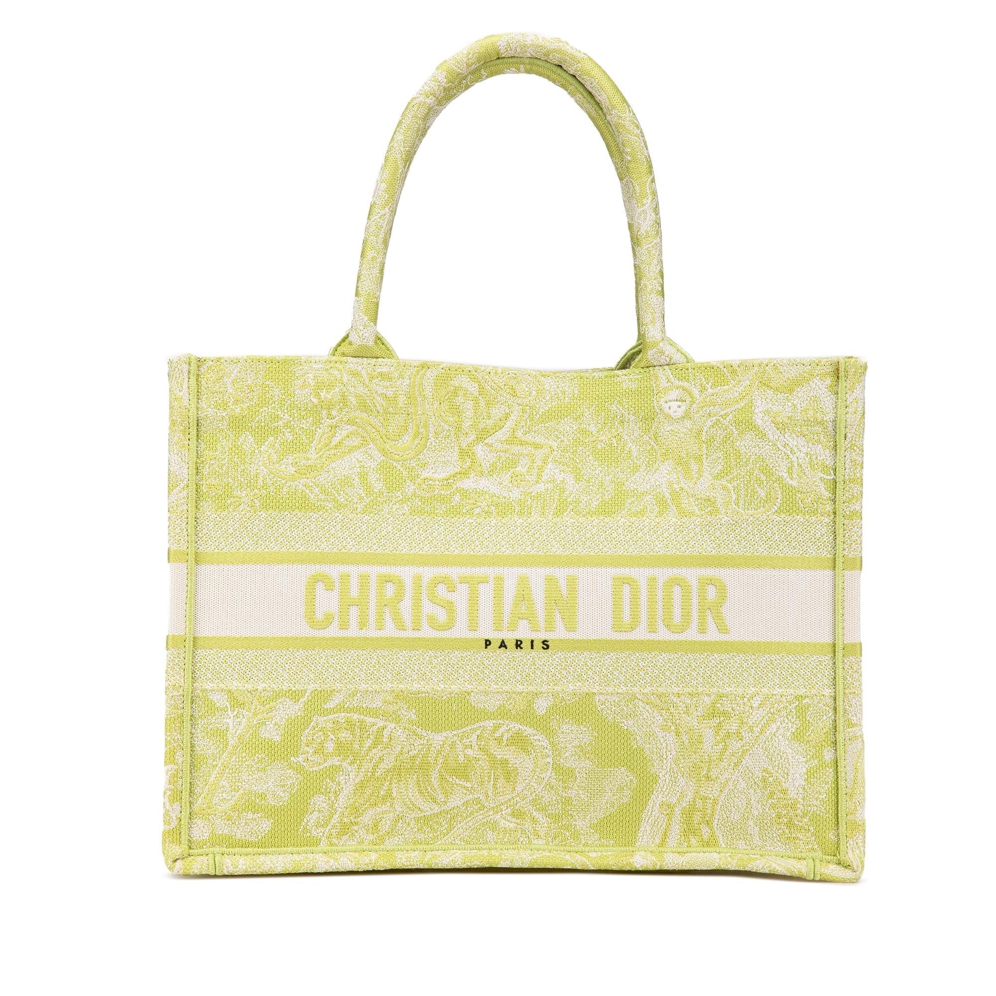 Dior iviera Toile De Jouy Book Tote Canvas Medium Embroidered Tote Bag Book Tote 4