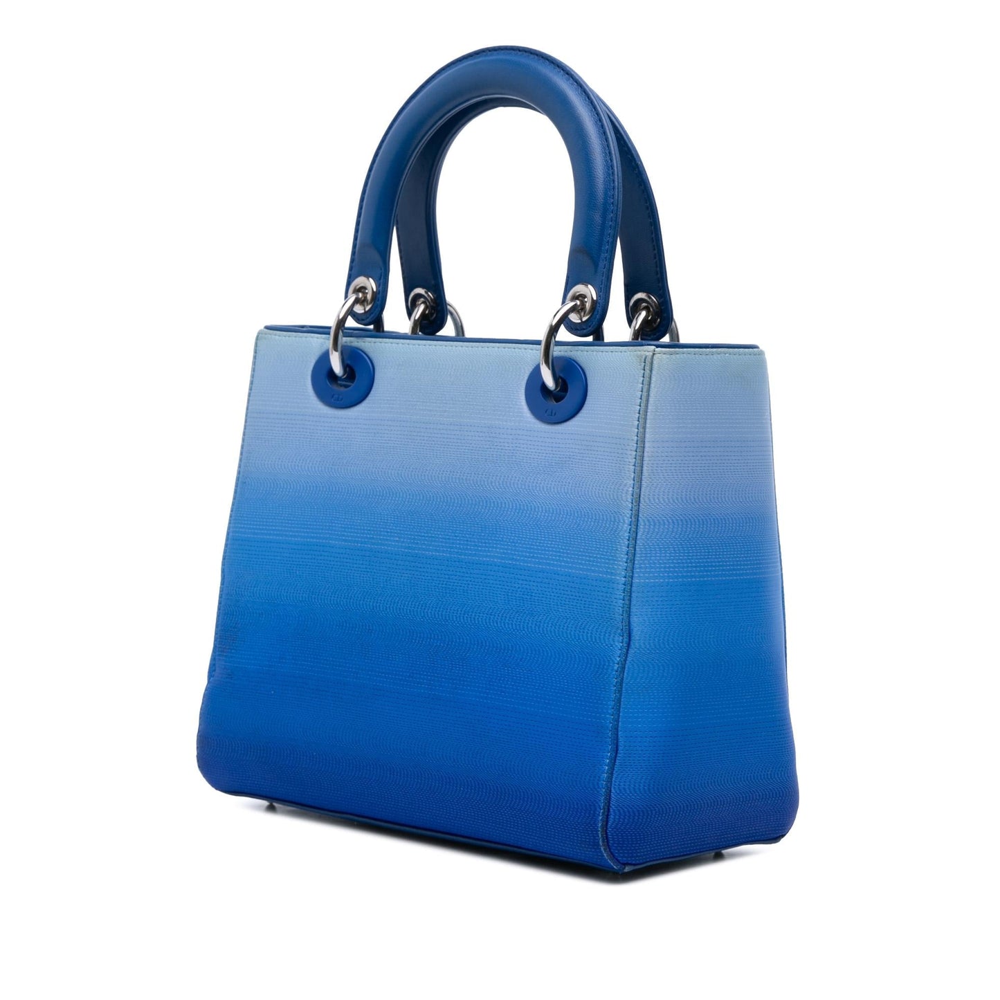 Dior Ombre Lady Satchel Bag Denim Medium