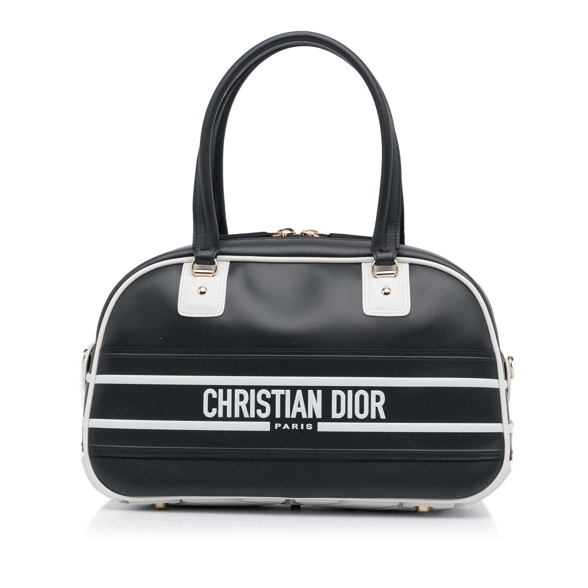 Dior Vibe Bowling Bag Medium Satchel Bag