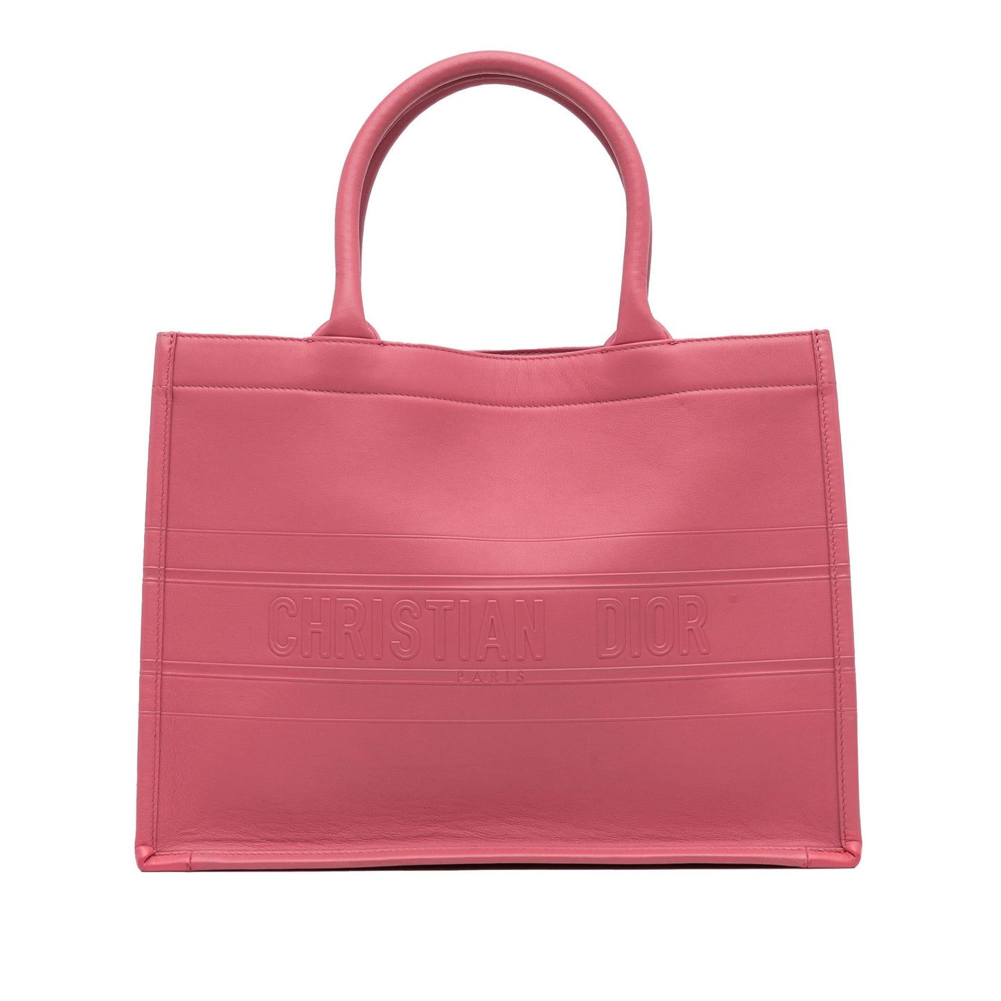Dior Book Tote Shg Btrok8 Medium Embossed Tote Bag