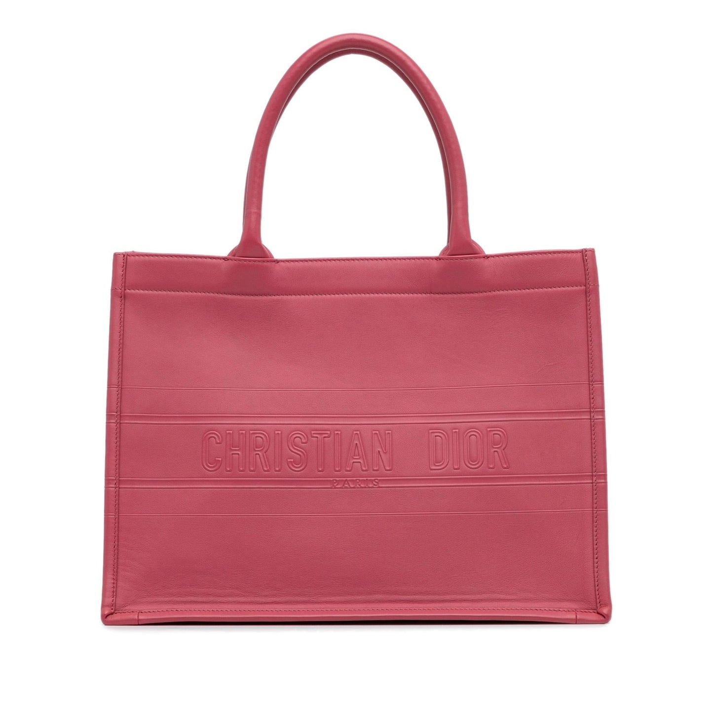 Dior Book Tote Medium Embossed Tote Bag