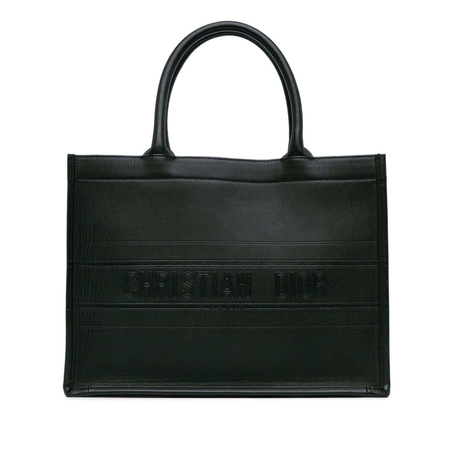 Dior Book Tote Shg Vhifqk Leather Medium Embossed Tote Bag