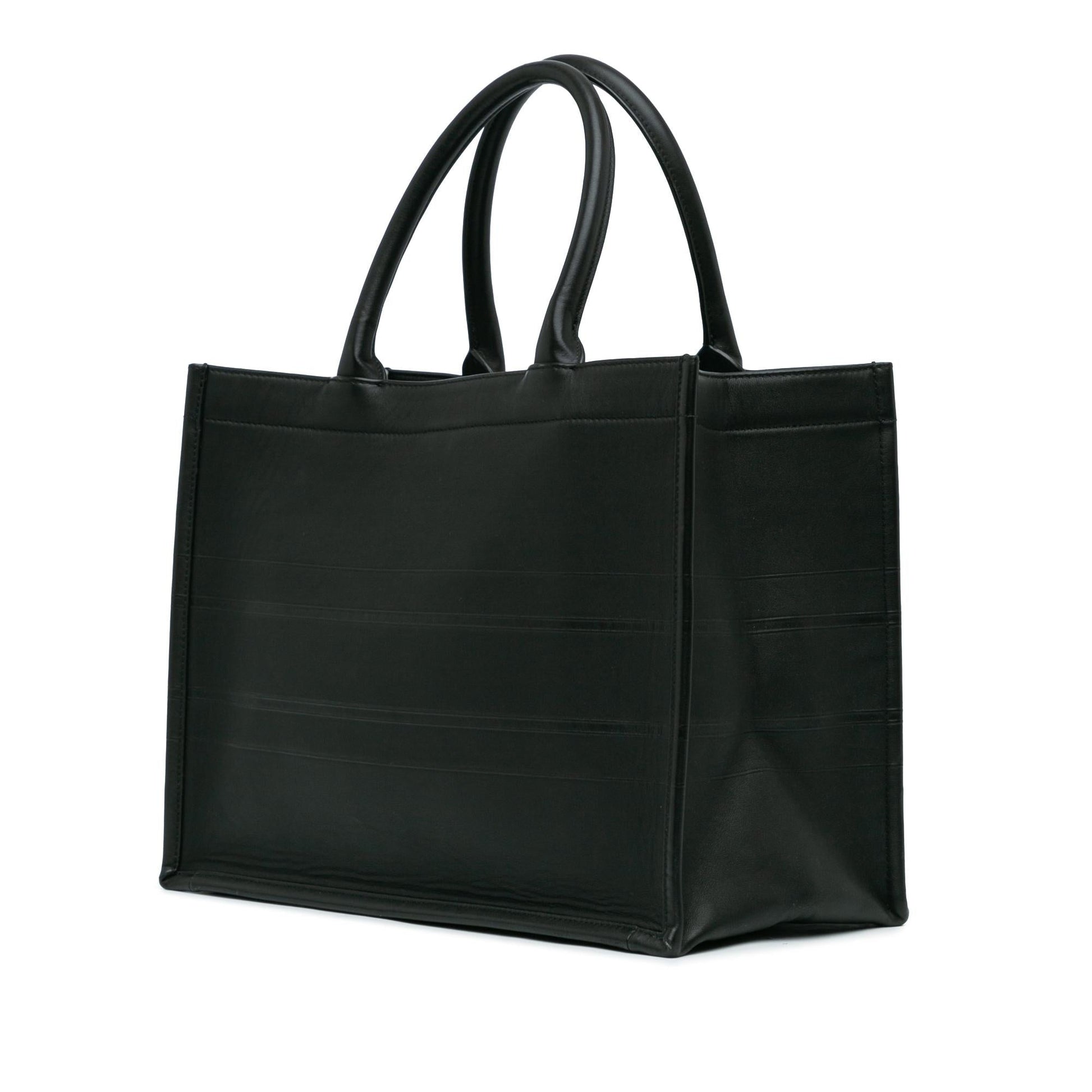 Dior Book Tote Shg Vhifqk Leather Medium Embossed Tote Bag