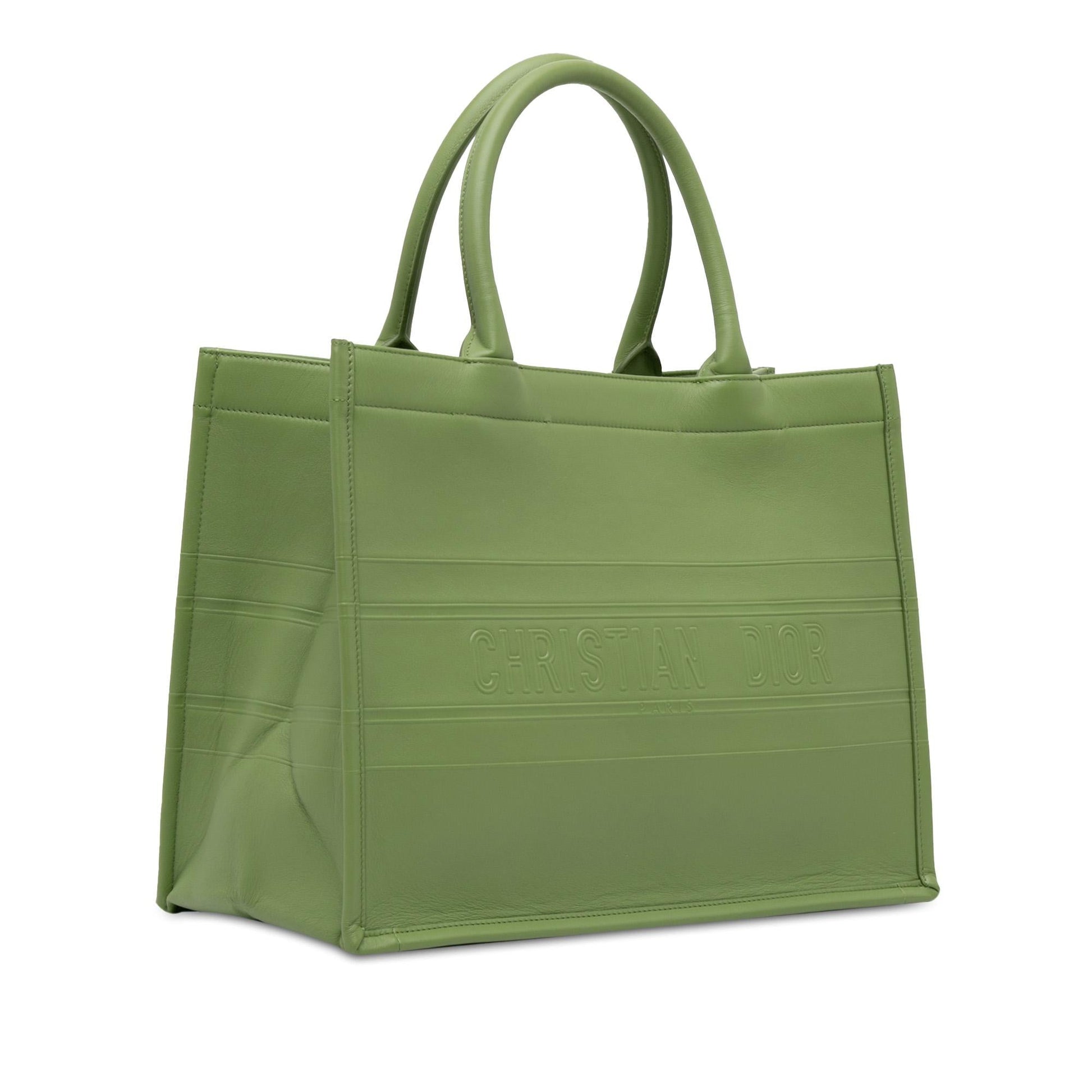 Dior Book Tote Shg T7Lcid Leather Medium Embossed Tote Bag