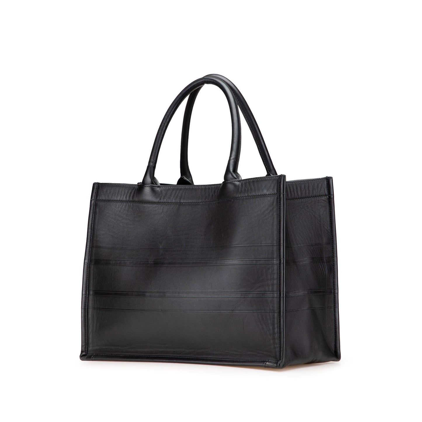 Dior Book Tote Leather Medium Embossed Tote Bag Book Tote 1