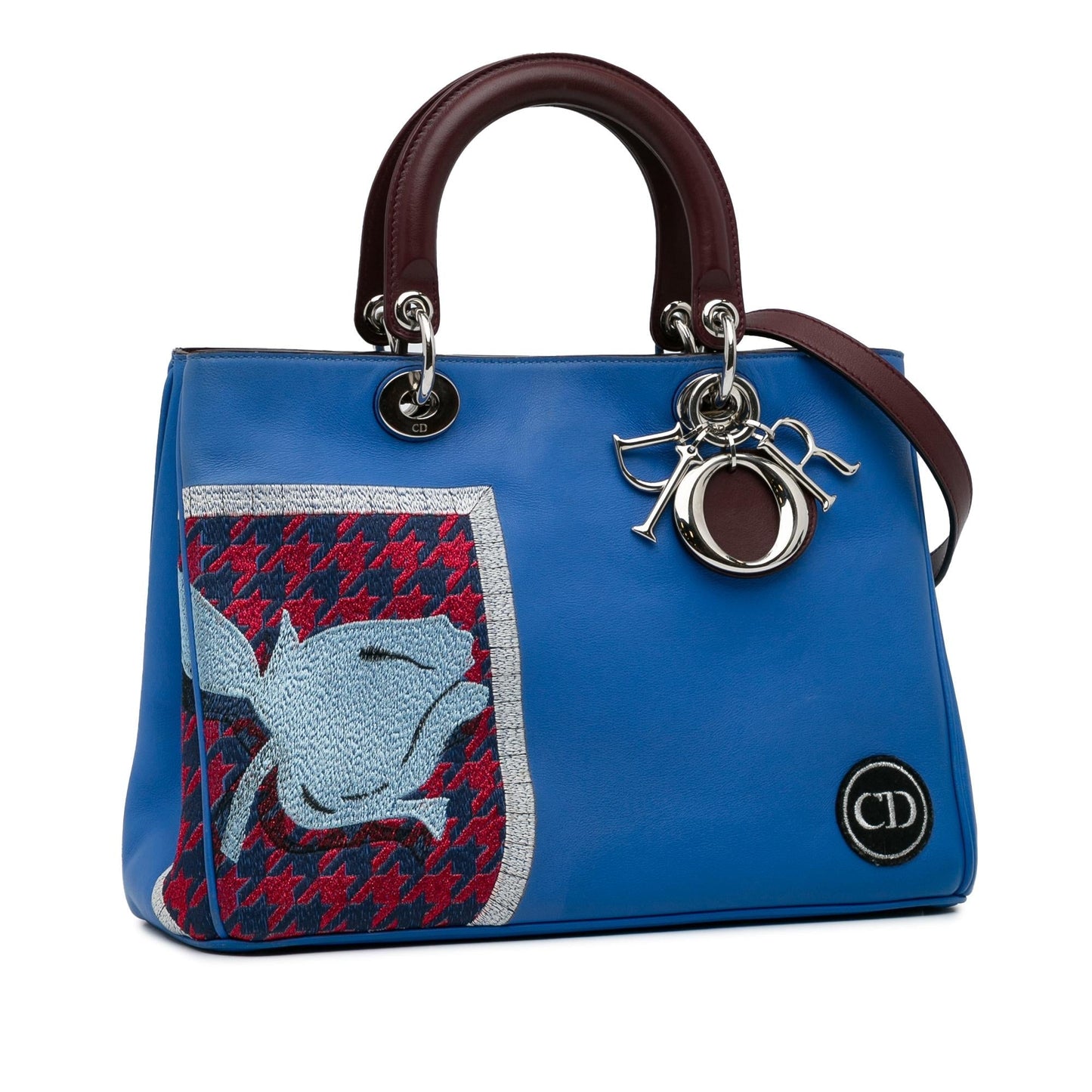 Dior issimo Satchel Medium Embroidered Satchel Bag