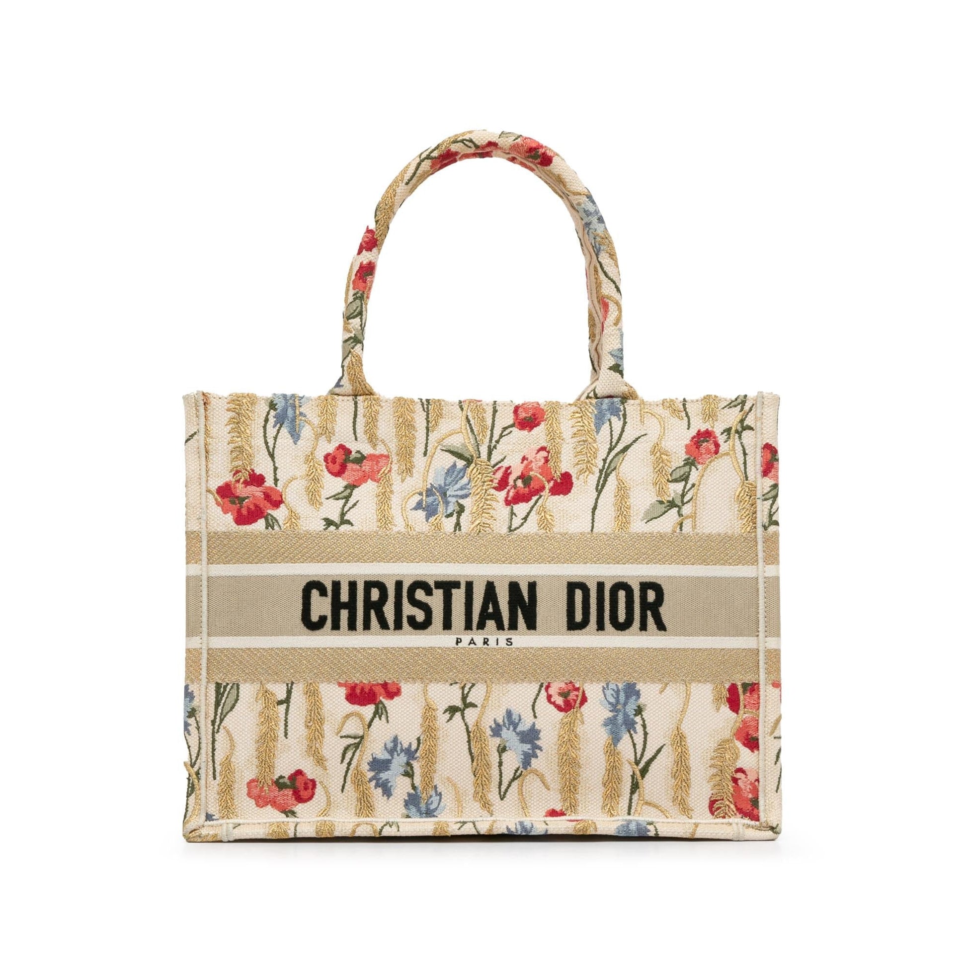 Dior Hibiscus Book Tote Shg Zgbojx Medium Embroidered Tote Bag