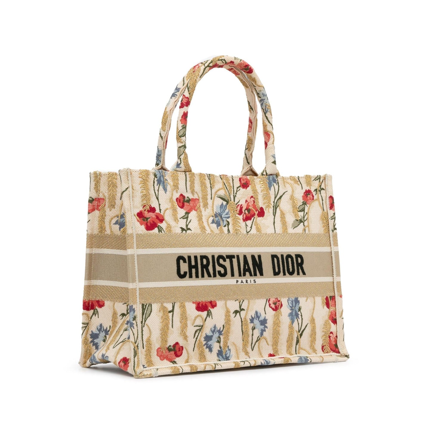Dior Hibiscus Book Tote Shg Zgbojx Medium Embroidered Tote Bag