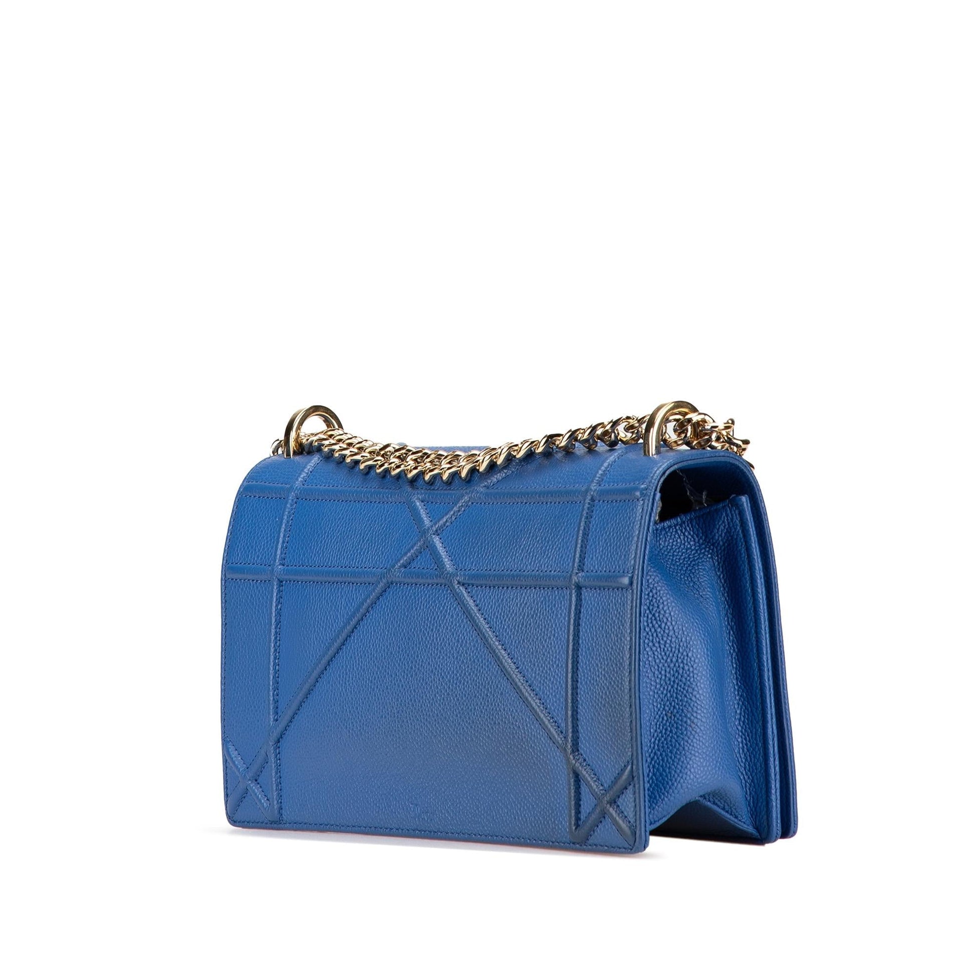 Dior Grained Calfskin ama Crossbody Bag Medium Flap Diorama Flap 1