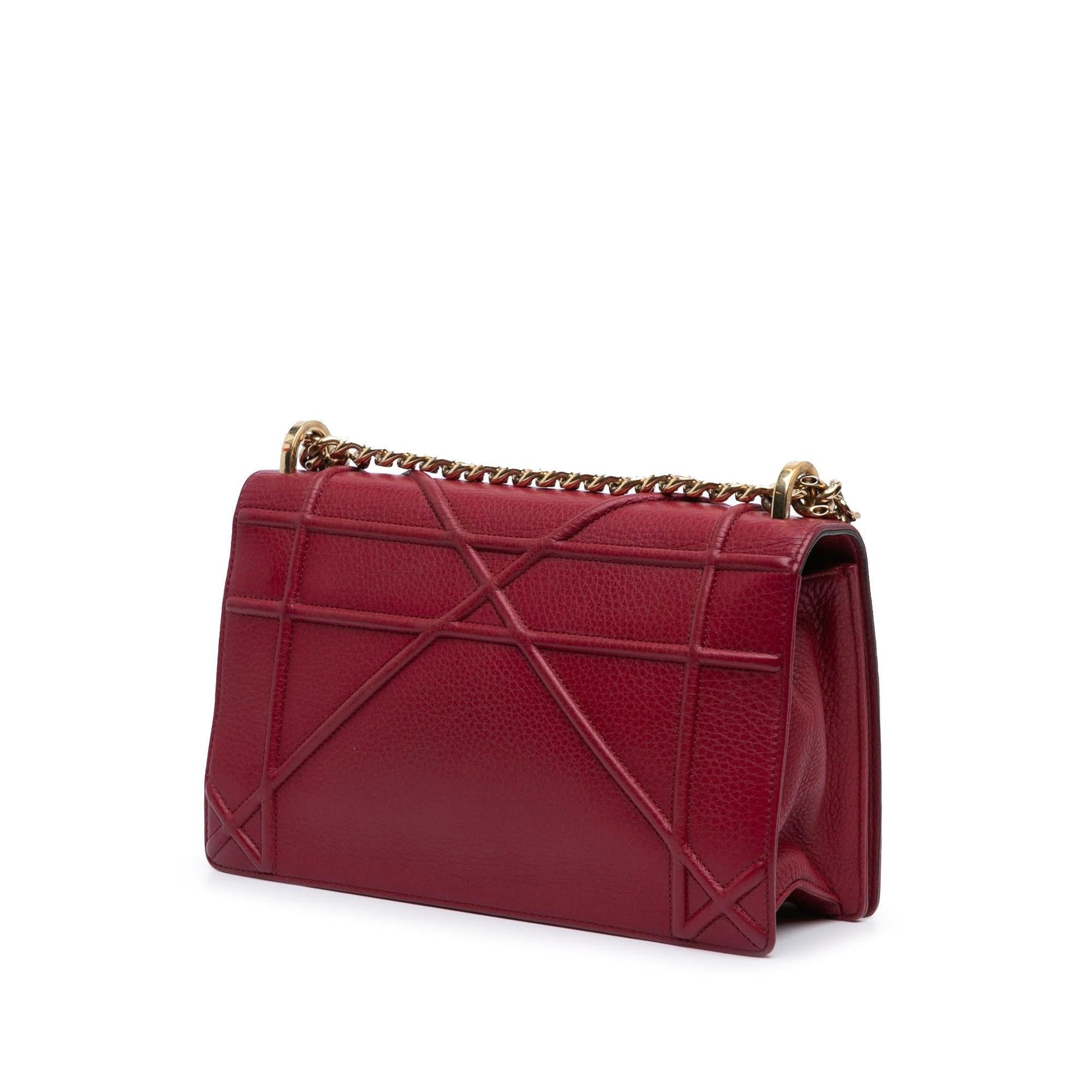 Dior Grained Calfskin ama Crossbody Bag Medium Flap Diorama Flap 2