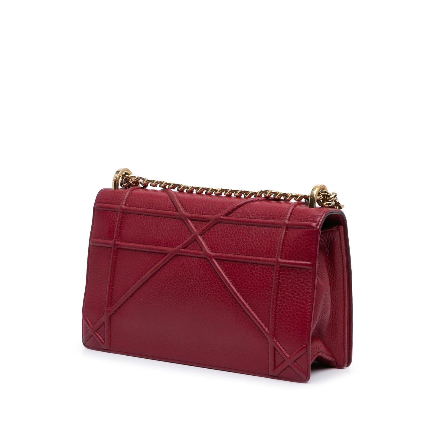 Dior Grained Calfskin ama Crossbody Bag Medium Flap Diorama Flap 3