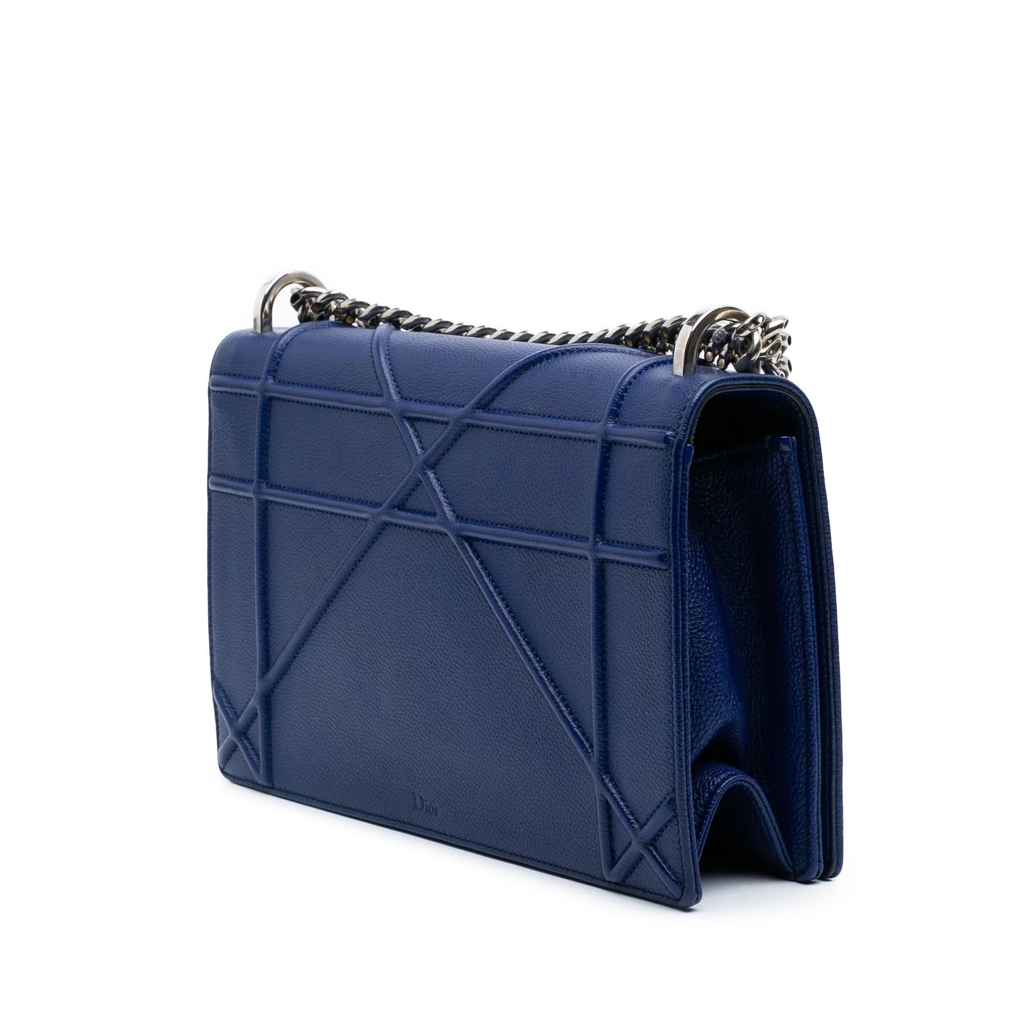Dior Grained Calfskin ama Crossbody Bag Medium Flap Diorama Flap 5