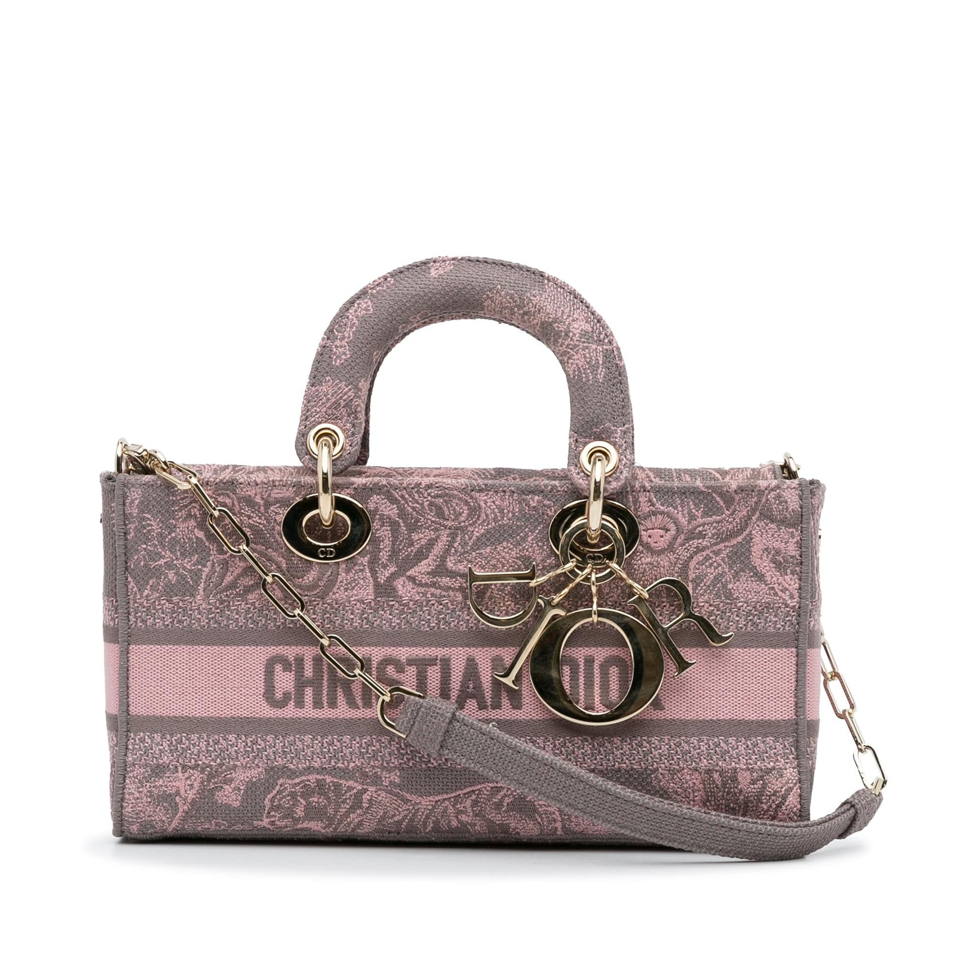 Dior Lady Joy Toile De Jouy Satchel Bag Medium De Jouy 1