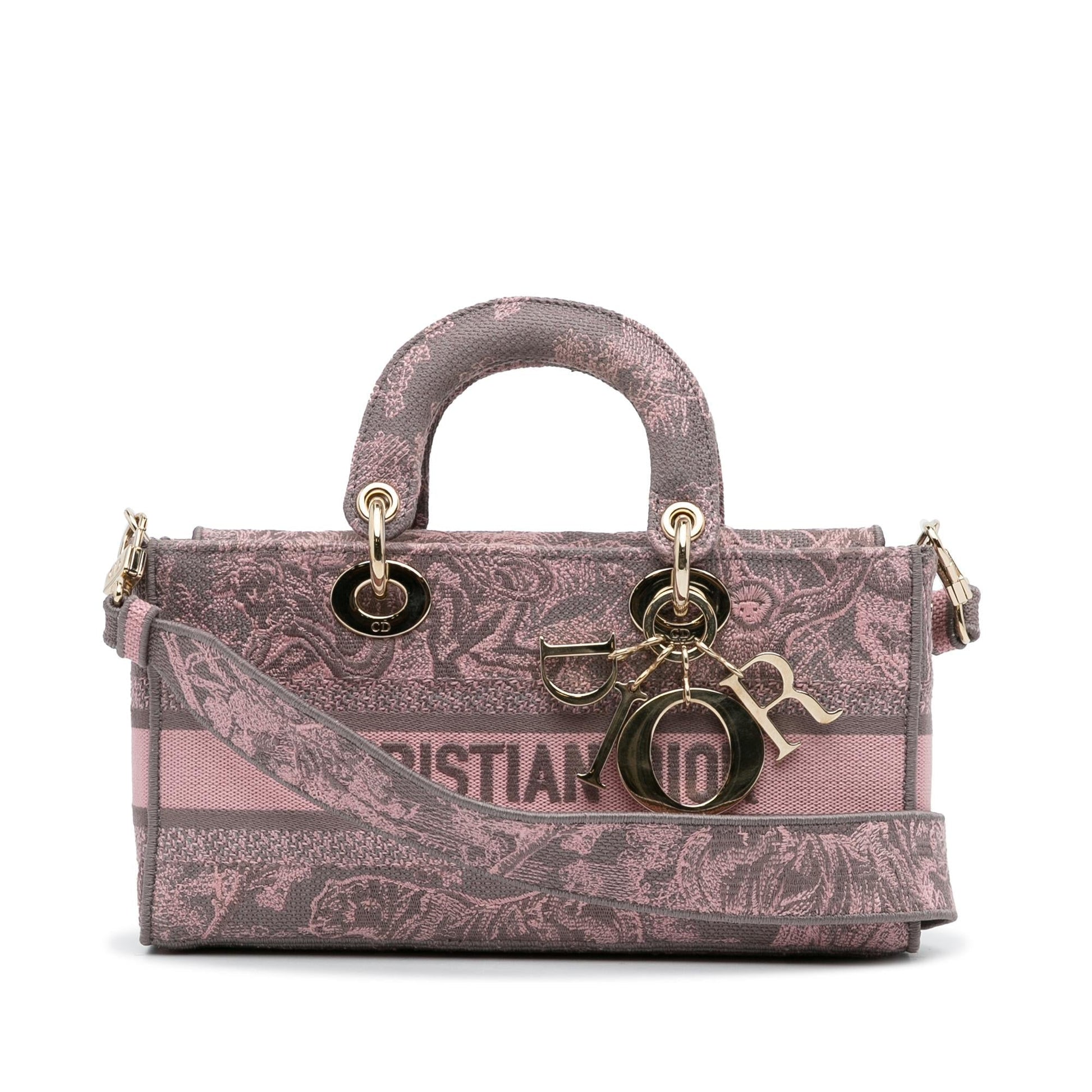 Dior Lady Joy Toile De Jouy Satchel Bag Medium De Jouy 1