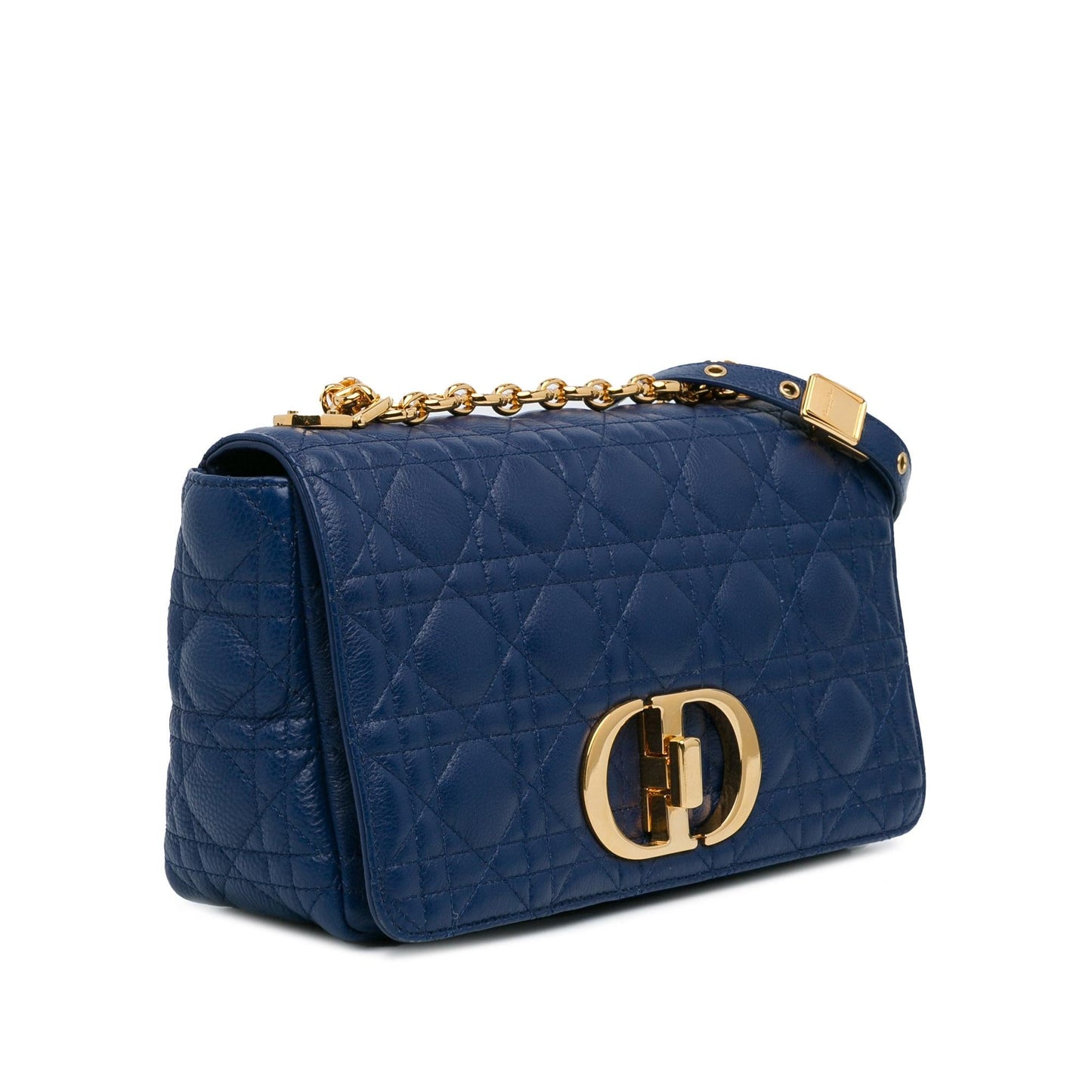 Dior Cannage Caro Bag Shg Xnf9Me Lambskin Medium Crossbody Bag