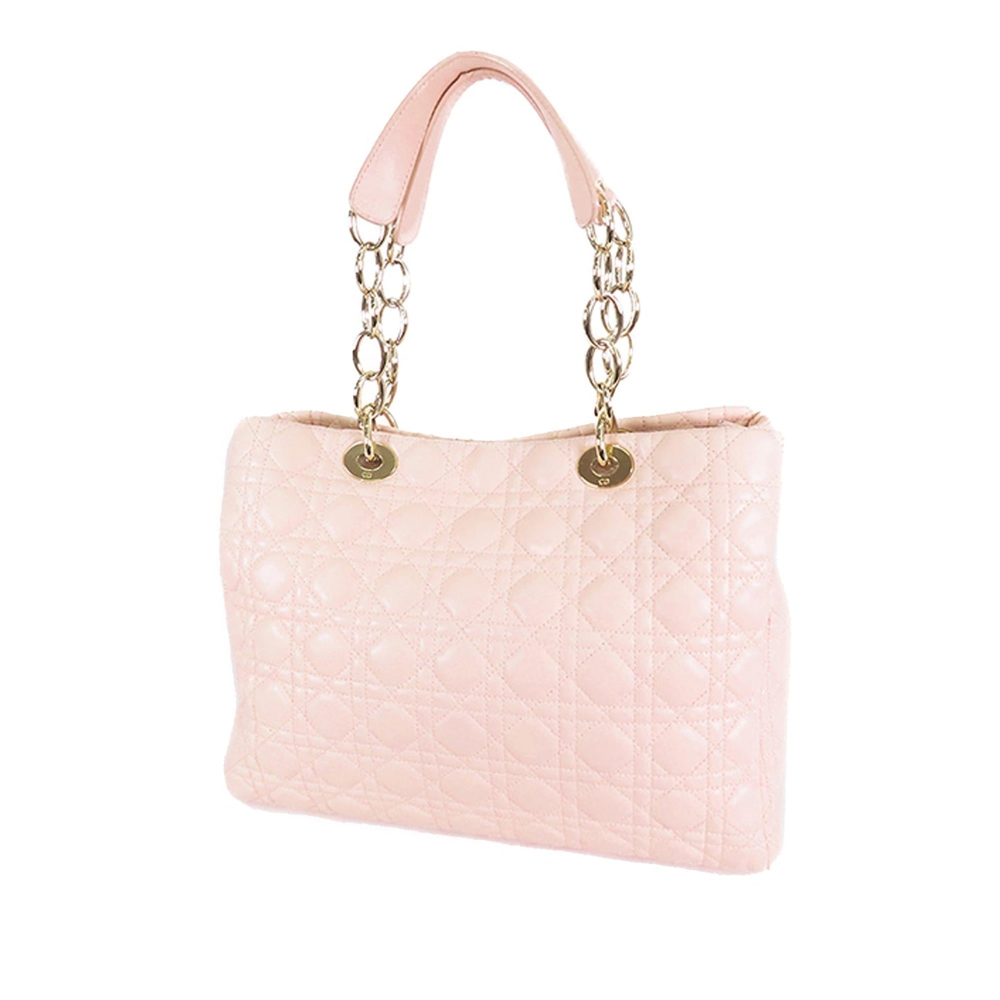 Dior Cannage Lady Soft Shopping Tote Shg Czhmo2 Lambskin Medium Tote Bag