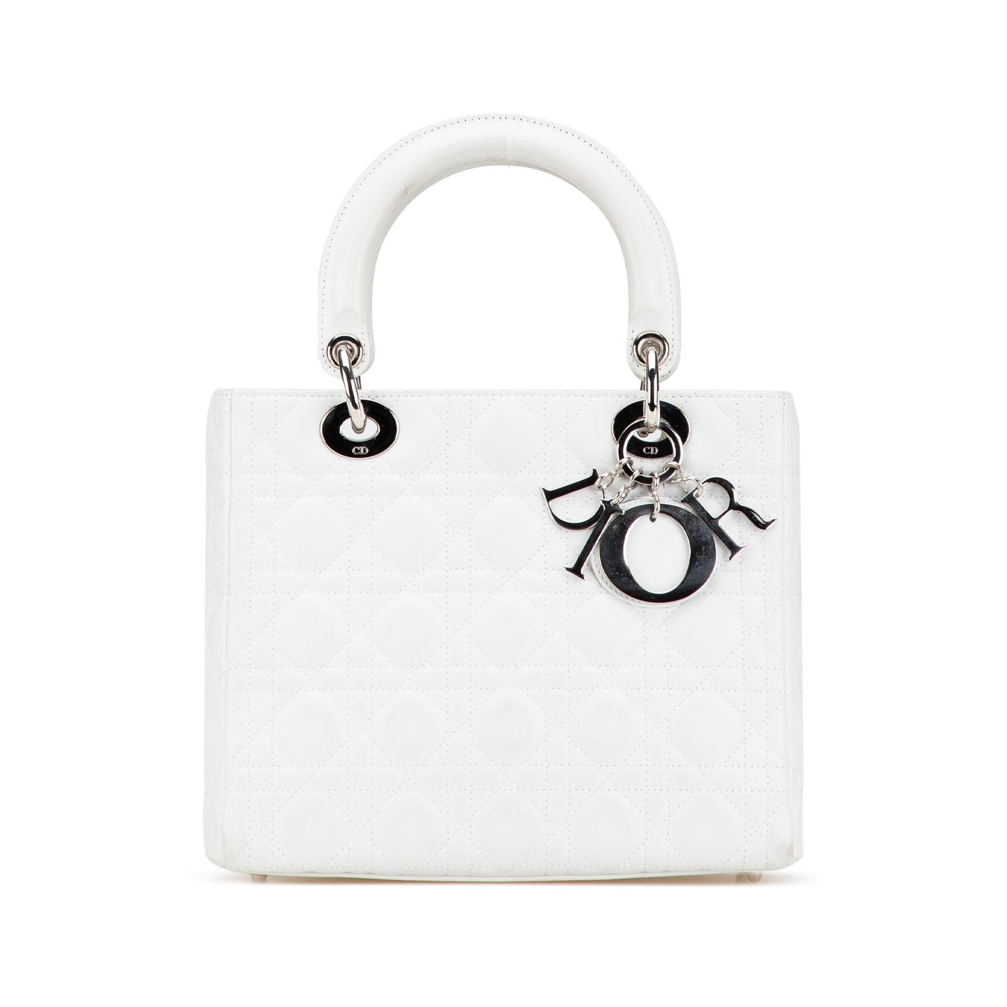 Dior Cannage Lady Satchel Bag Lambskin Medium Lady Dior 3