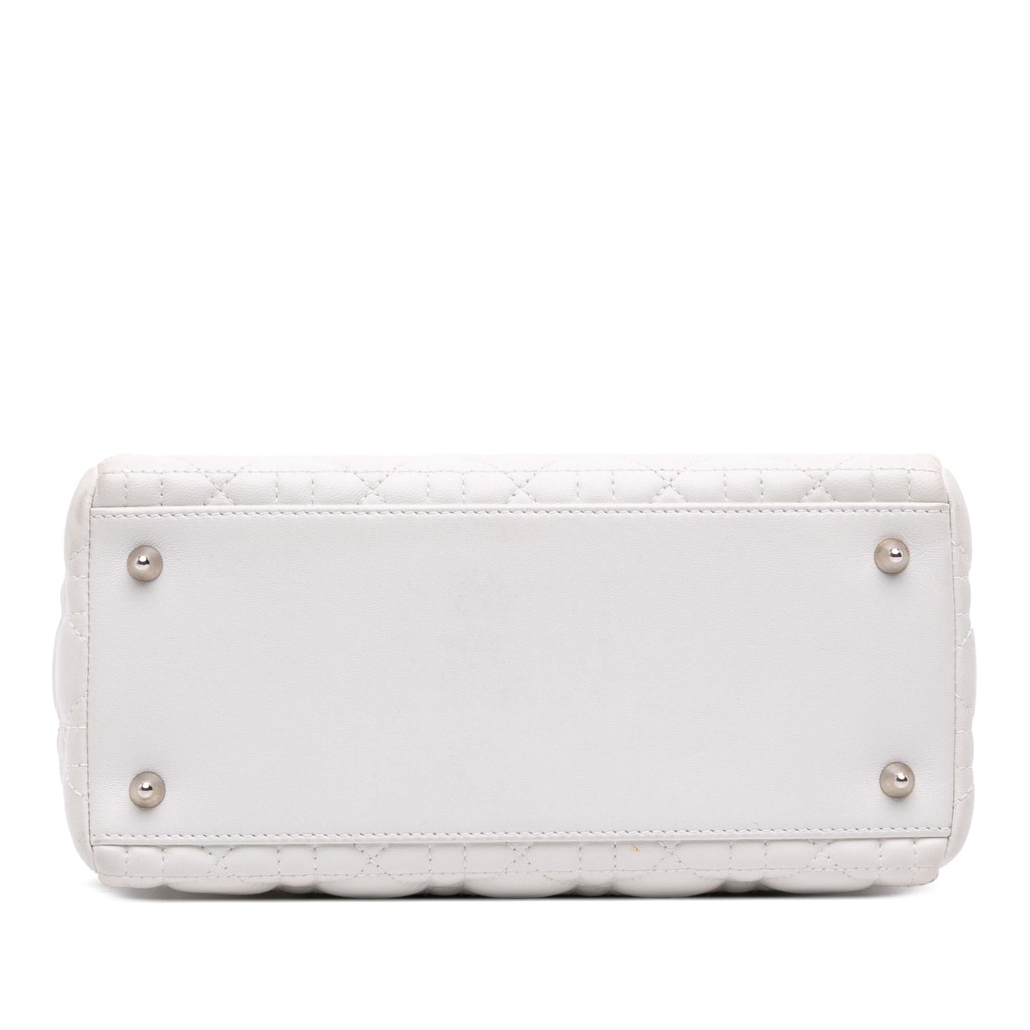 Dior Cannage Lady Satchel Bag Lambskin Medium Lady Dior 9