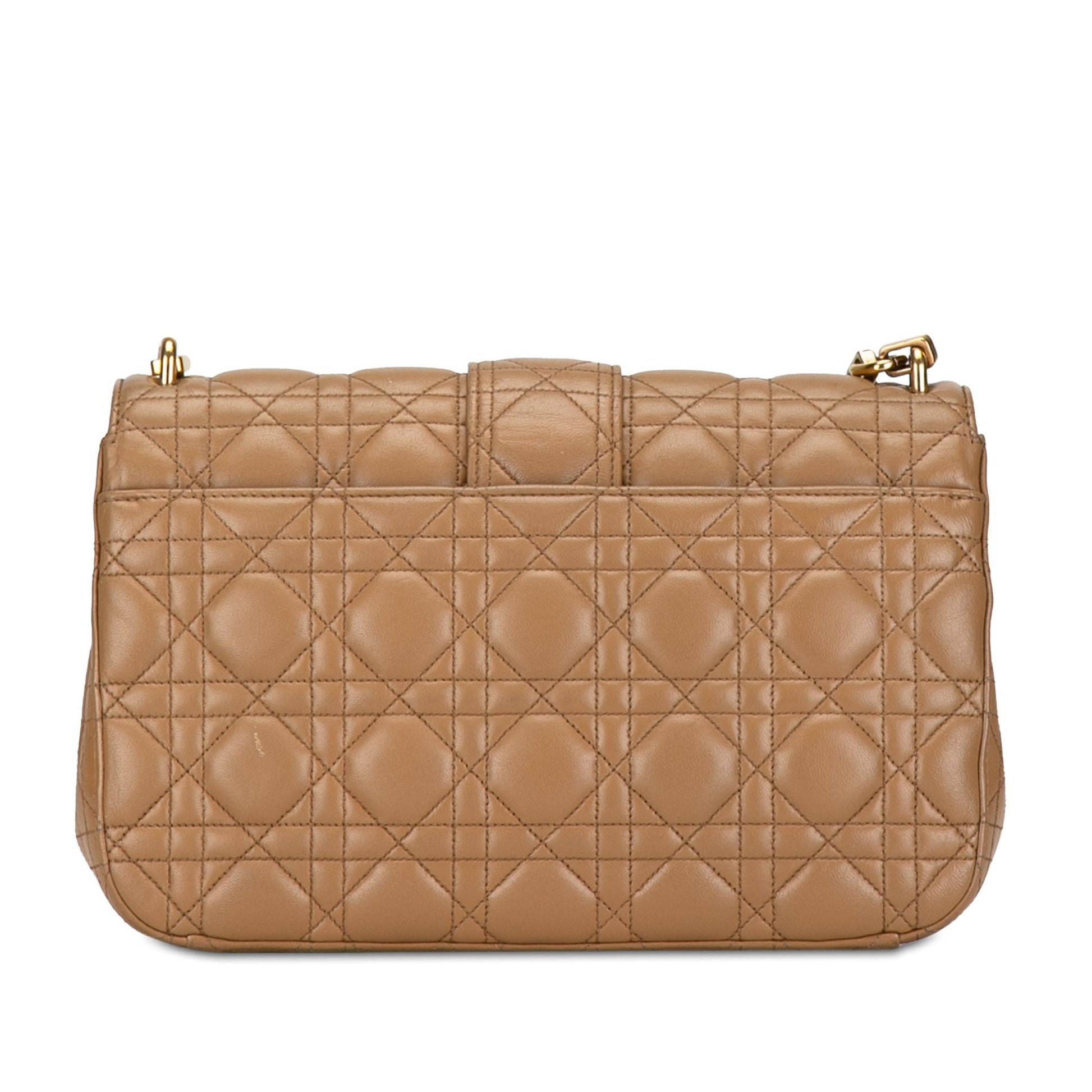 Dior Cannage Miss Shg Cvde6F Shoulder Bag Lambskin Medium Flap