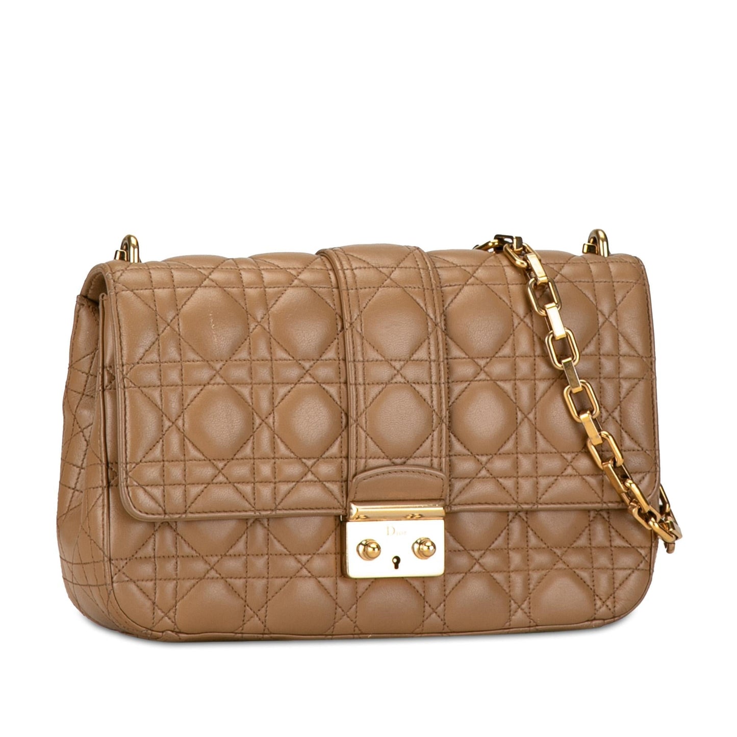 Dior Cannage Miss Shg Cvde6F Shoulder Bag Lambskin Medium Flap
