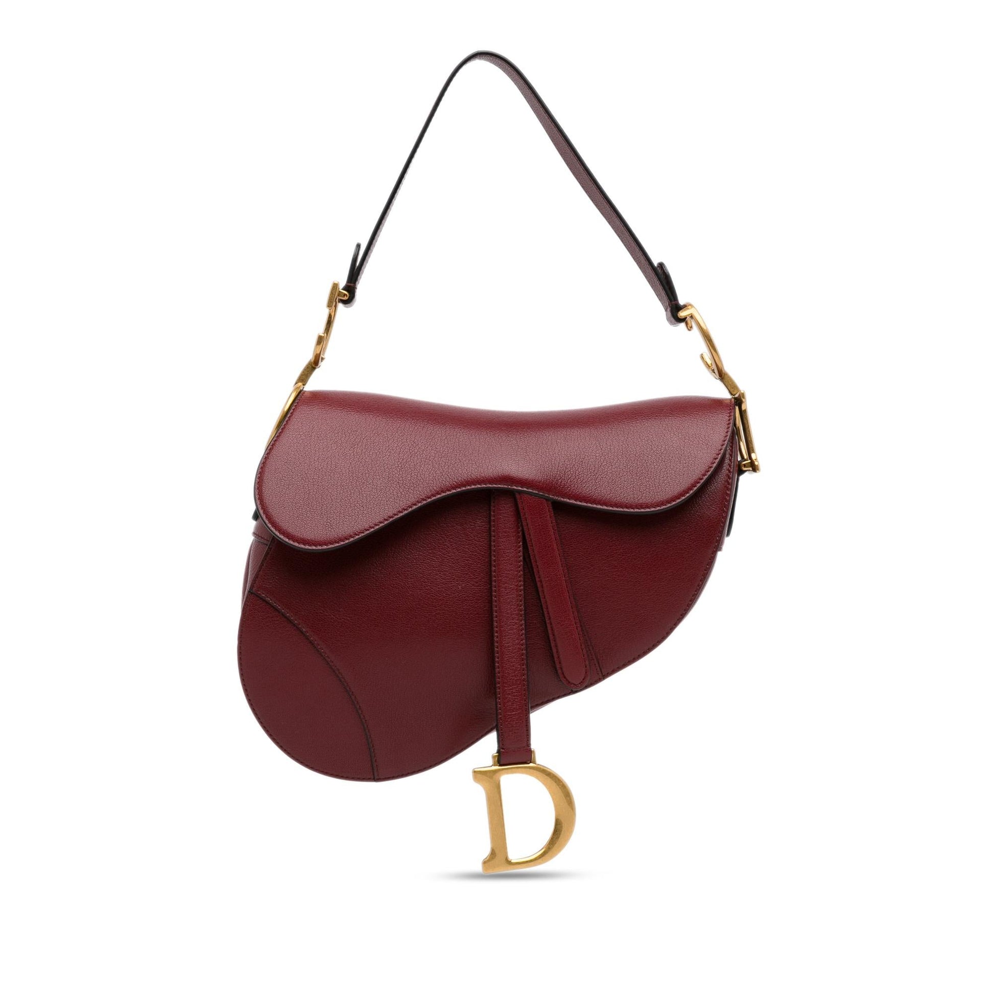 Dior Saddle Shg Cmxnco Satchel Bag Leather Medium
