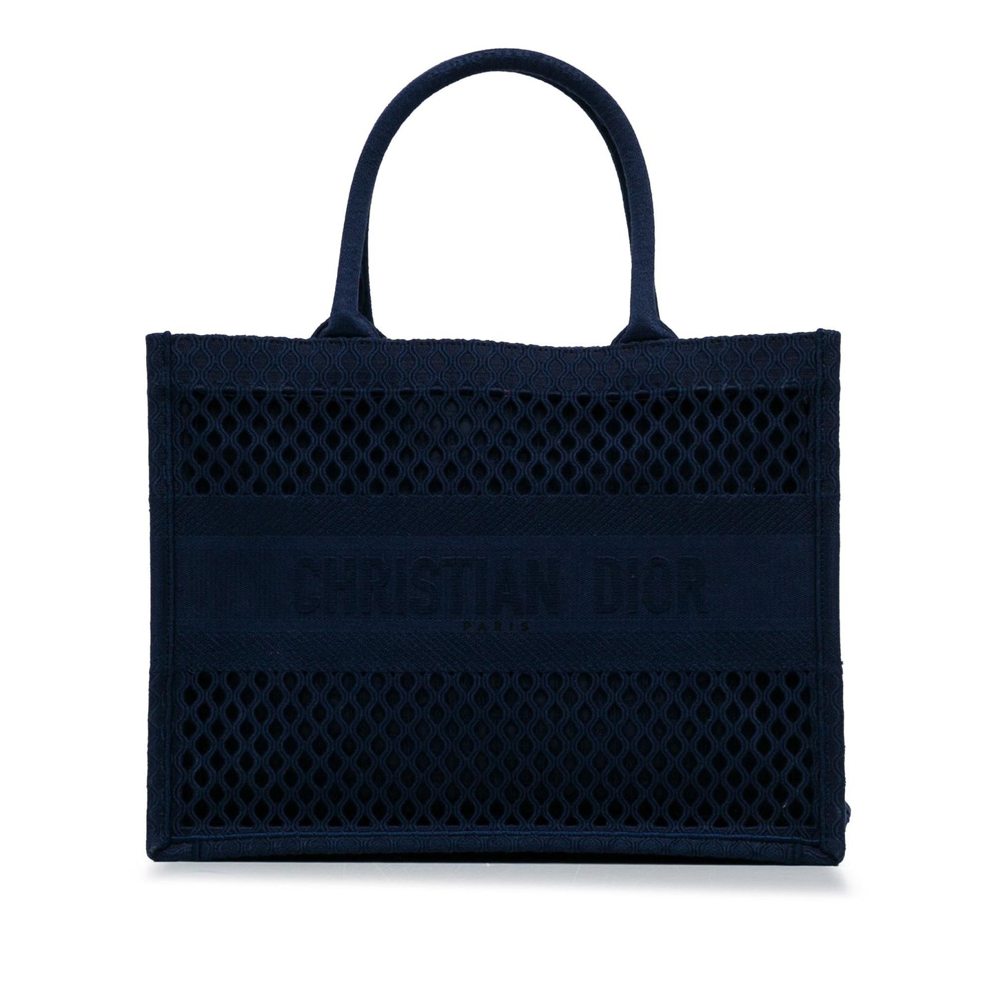 Dior Mesh Book Tote Shg T5Bf20 Medium Tote Bag