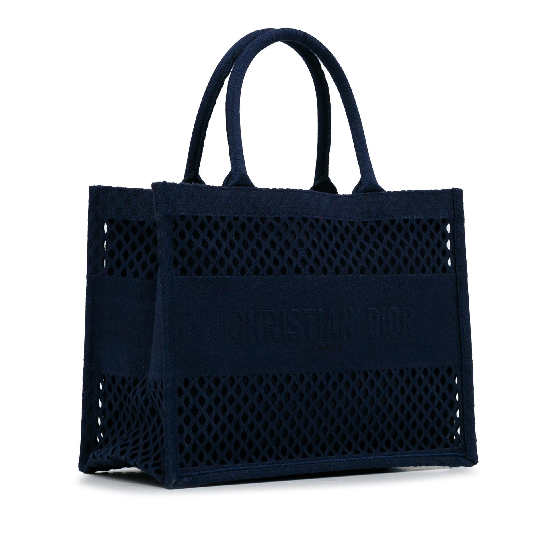 Dior Mesh Book Tote Shg T5Bf20 Medium Tote Bag