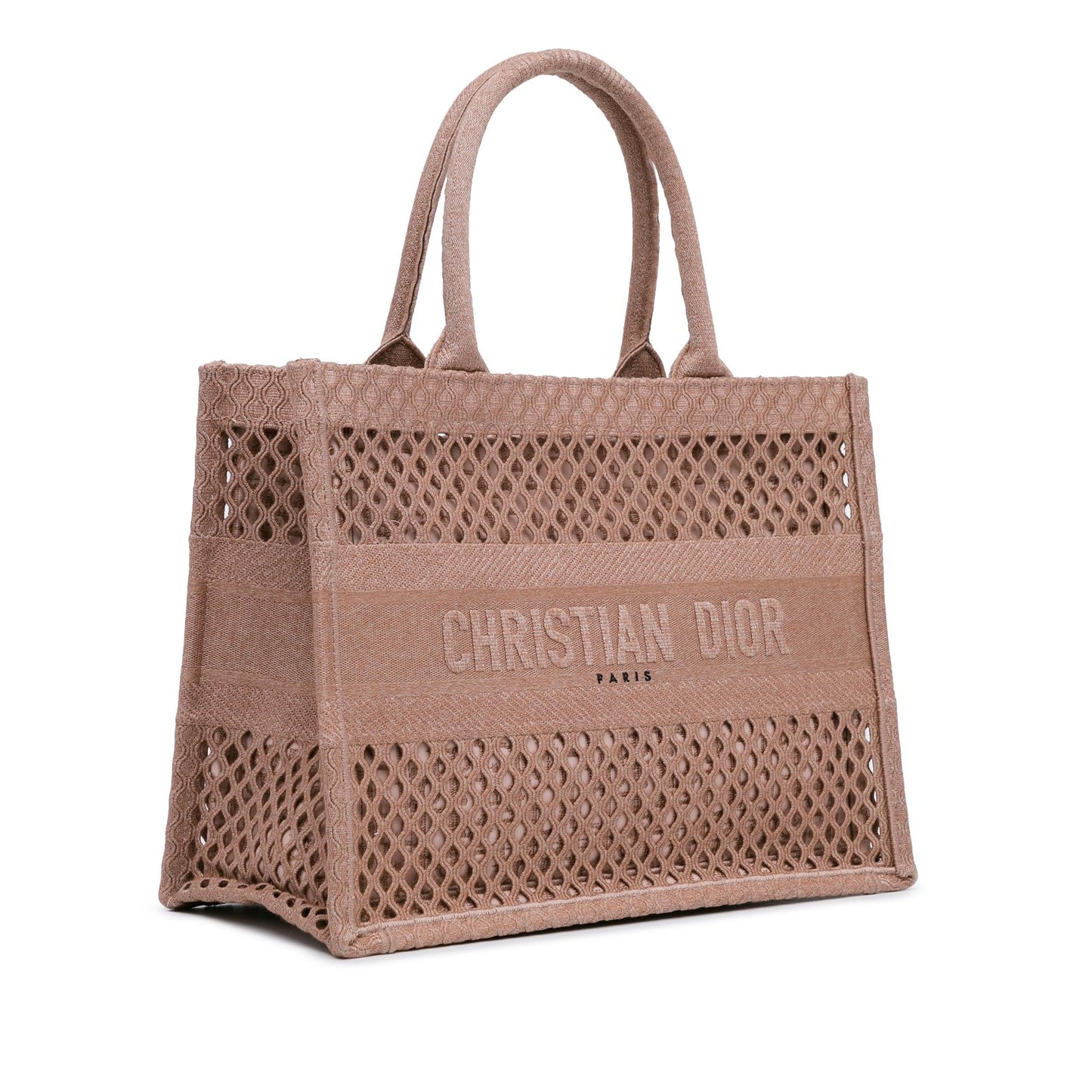 Dior Mesh Book Tote Shg J0Hh Medium Tote Bag