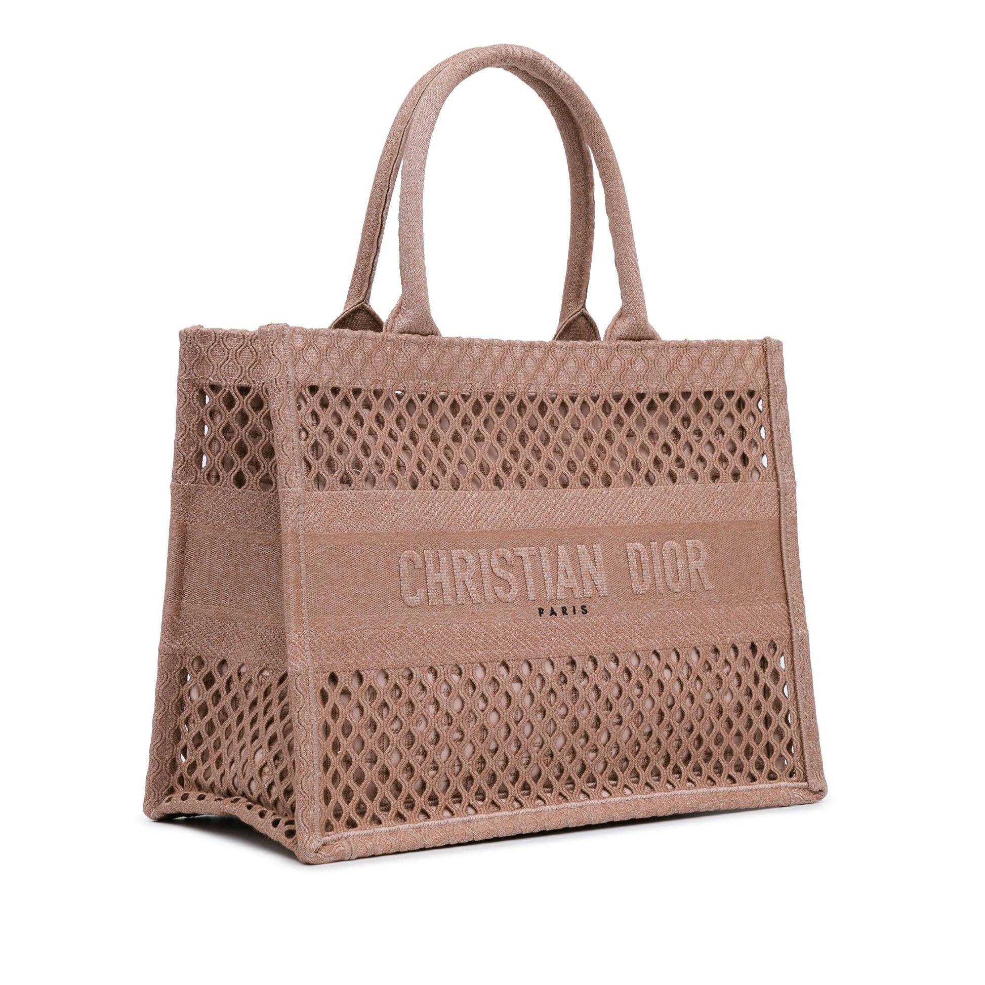 Dior Mesh Book Tote Shg J0Hh Medium Tote Bag