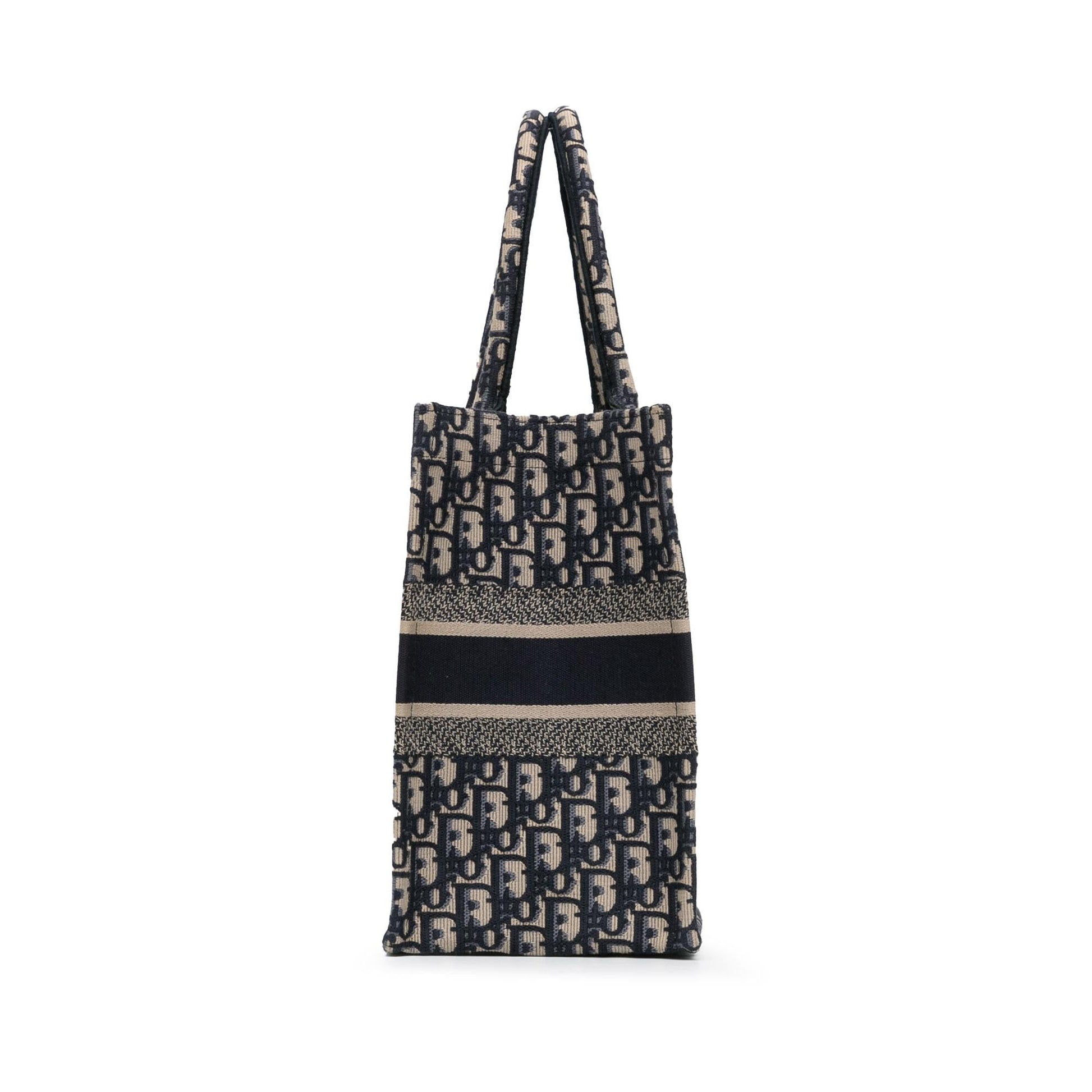 Dior Oblique Book Tote Shg I156Yy Medium Tote Bag