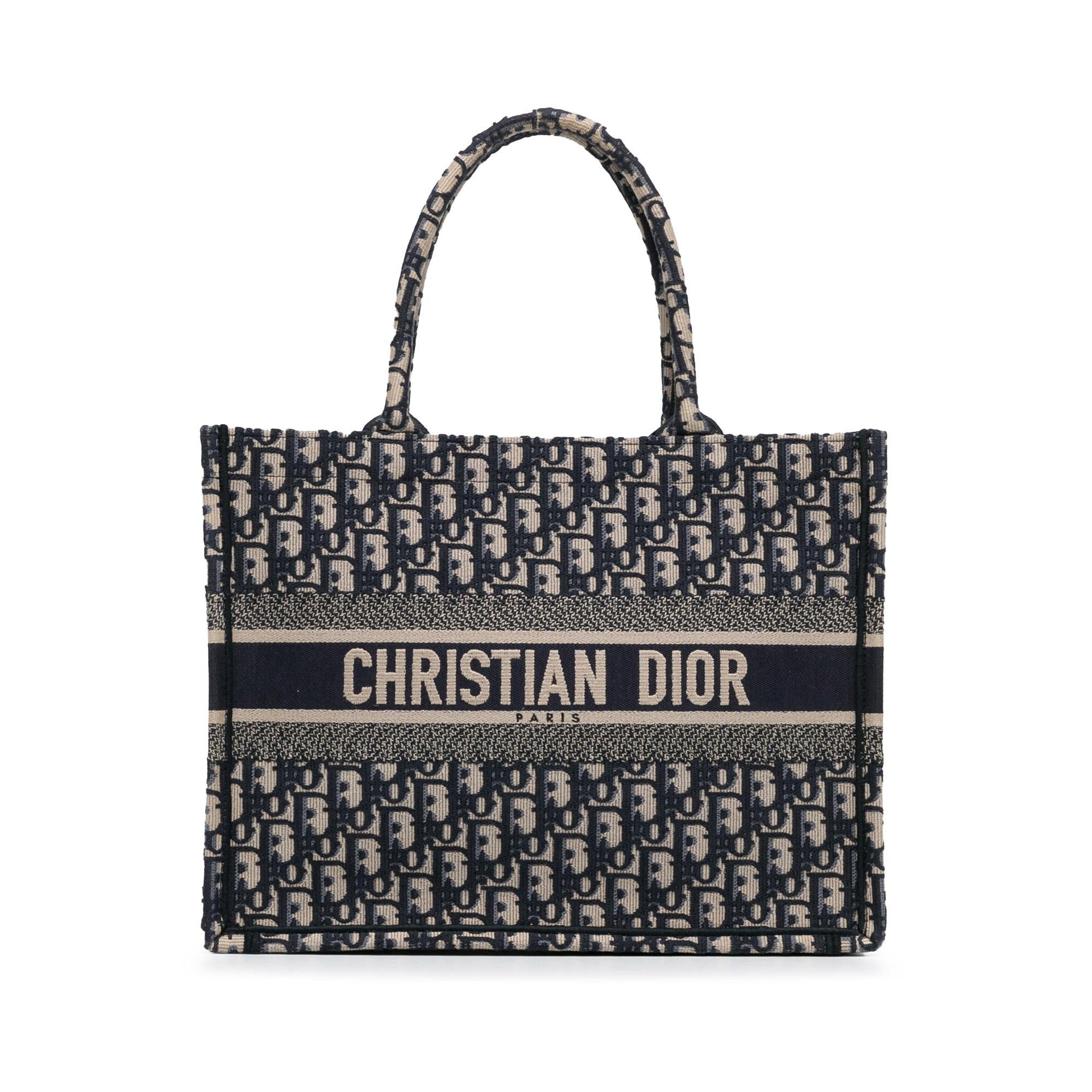 Dior Oblique Book Tote Shg I156Yy Medium Tote Bag