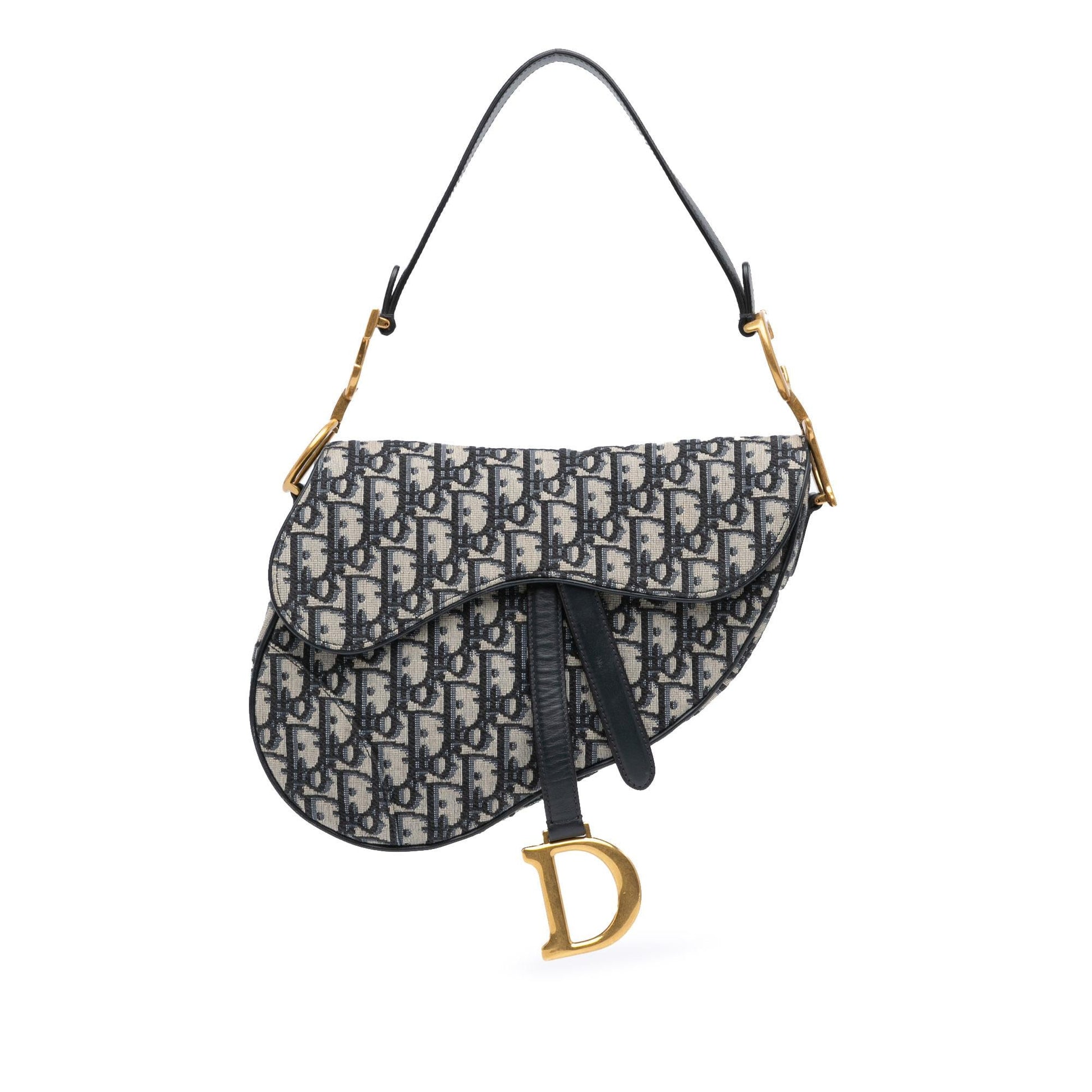 Dior Oblique Saddle Shg Z5Yalw Satchel Bag Medium