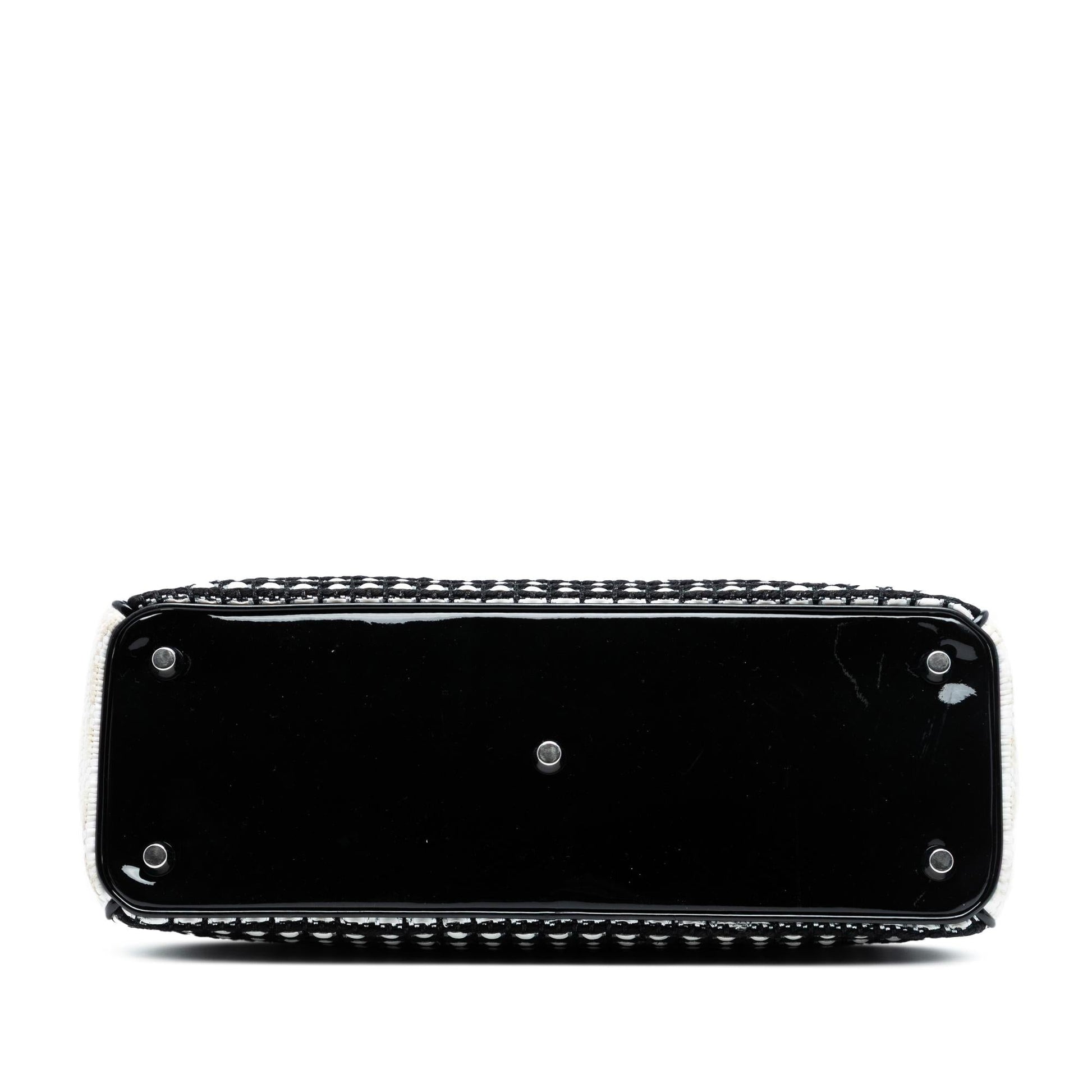 Dior And Tweed issimo Satchel Patent Medium Satchel Bag